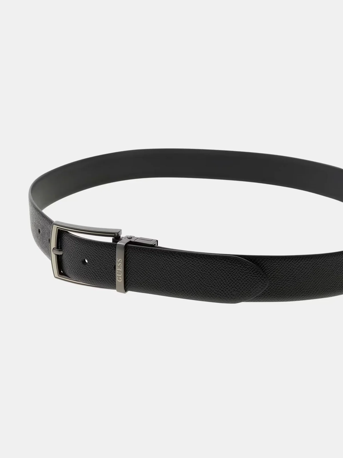 GUESS Cintura Uomo ADJ & REV H35 BM7823 P5335 BLA BLACK - Image 4