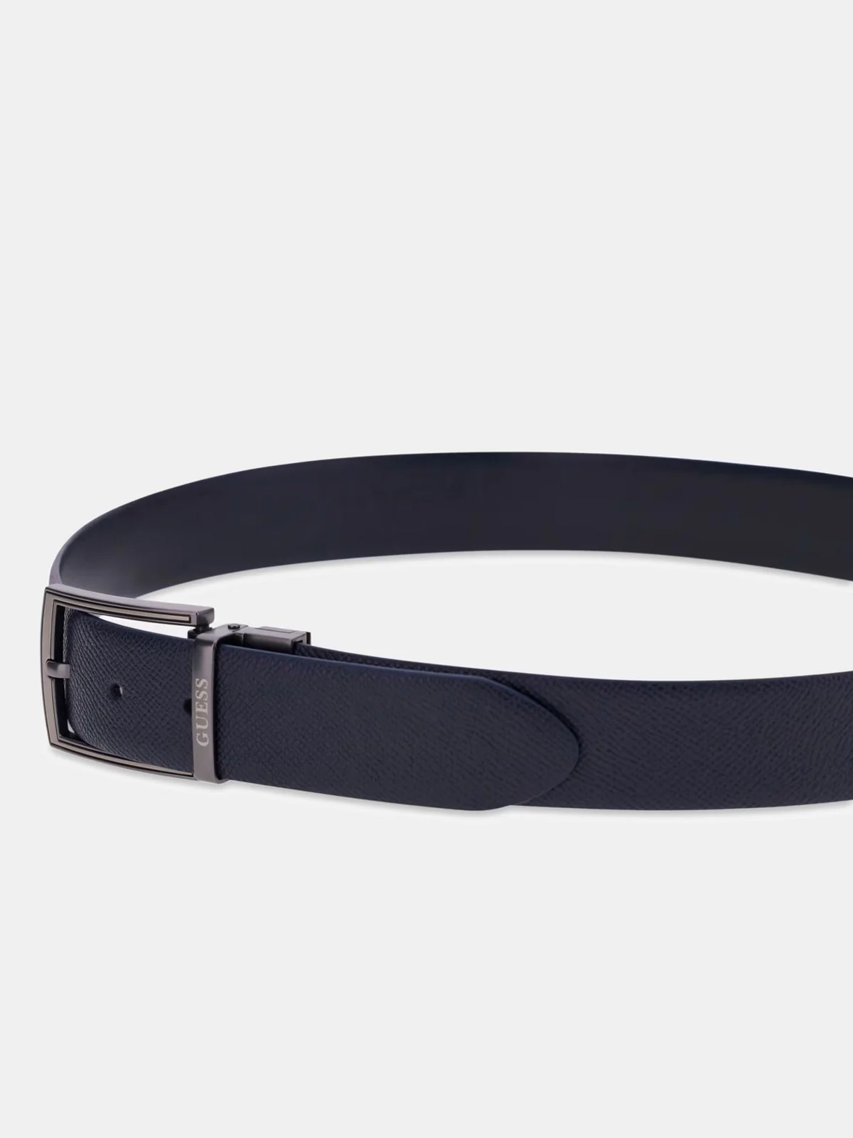 GUESS Cintura Uomo ADJ & REV H35 BM7823 P5335 BLN BLUE NAVY - Image 4