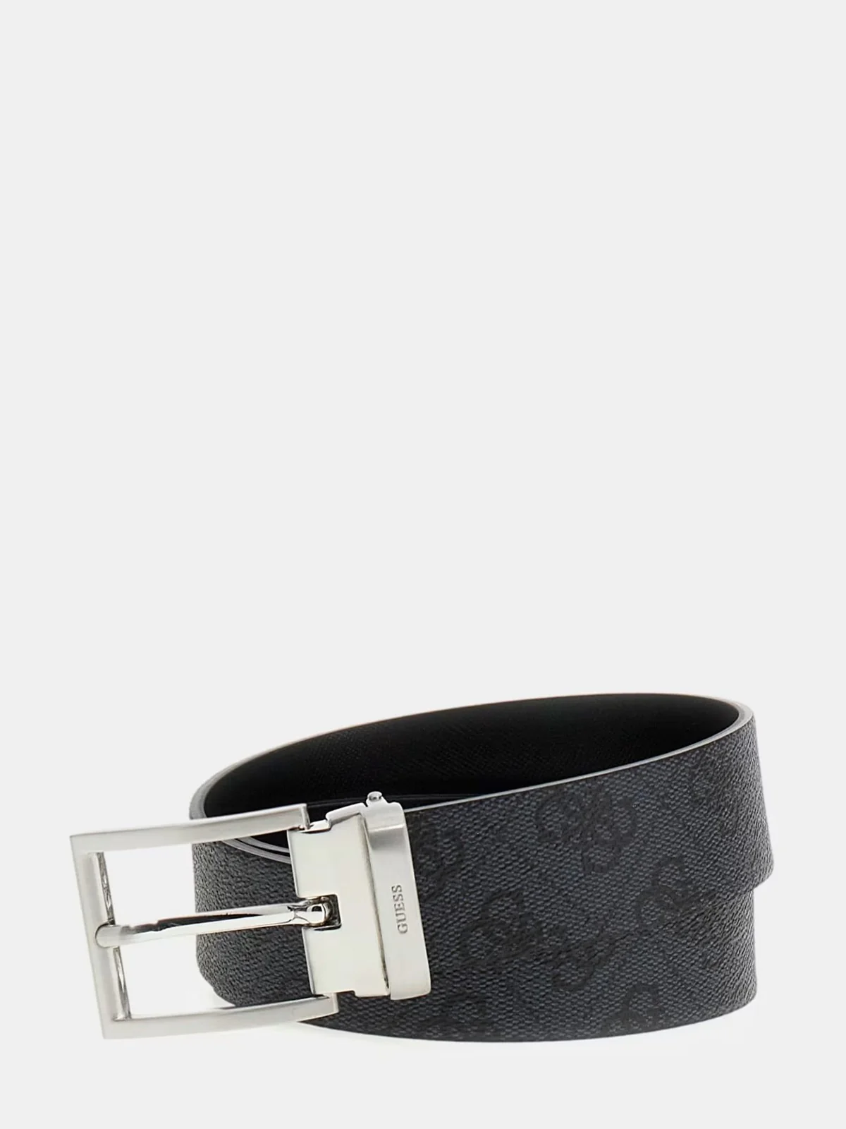 GUESS Cintura Uomo BUCAREST REV & ADJ BT H35 BMBCLO P5135 BLA BLACK - Image 2