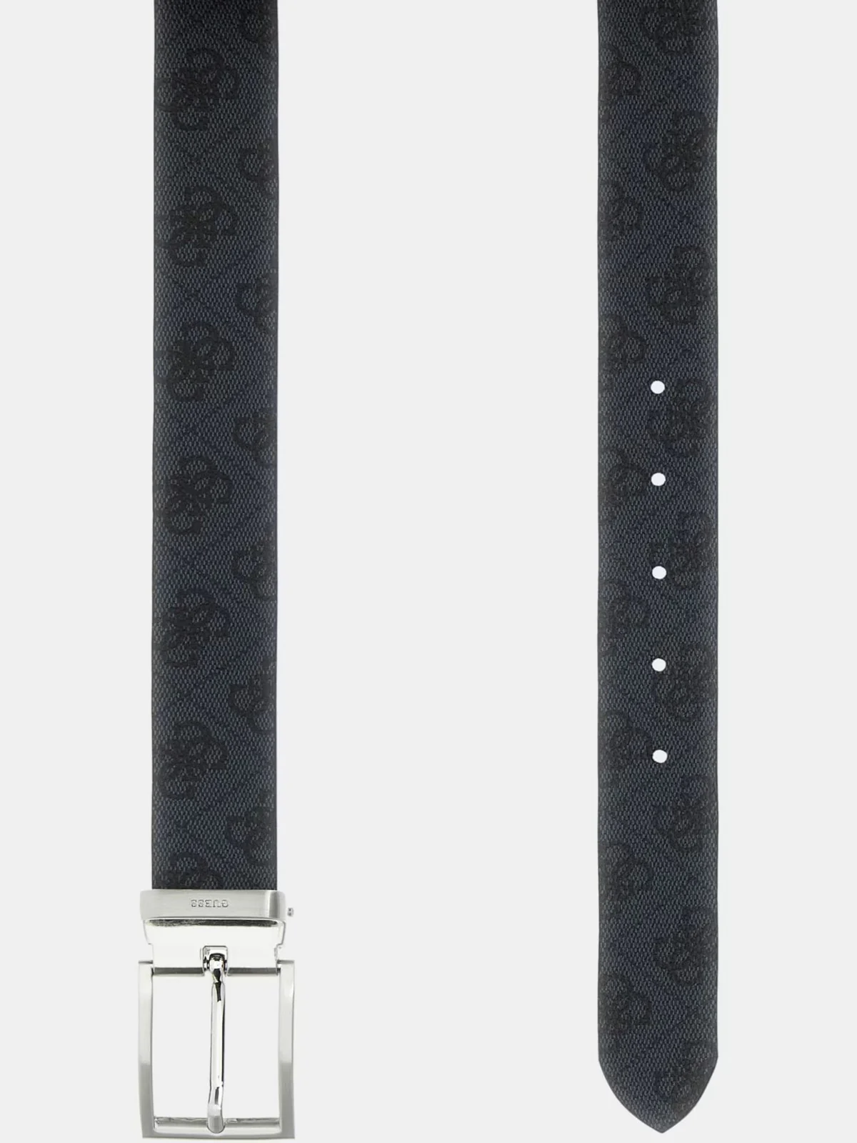 GUESS Cintura Uomo BUCAREST REV & ADJ BT H35 BMBCLO P5135 BLA BLACK - Image 3