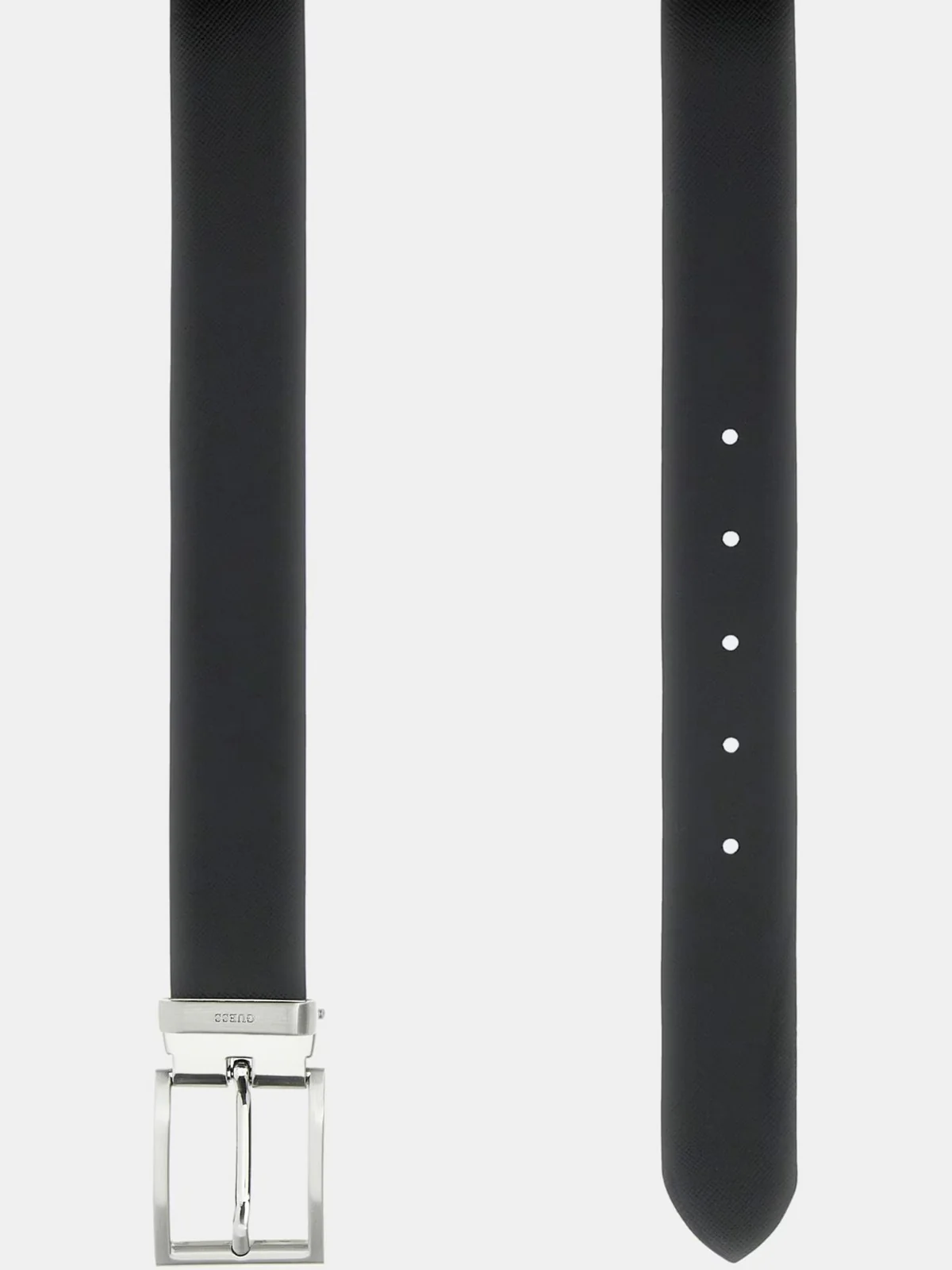 GUESS Cintura Uomo BUCAREST REV & ADJ BT H35 BMBCLO P5135 BLA BLACK - Image 4