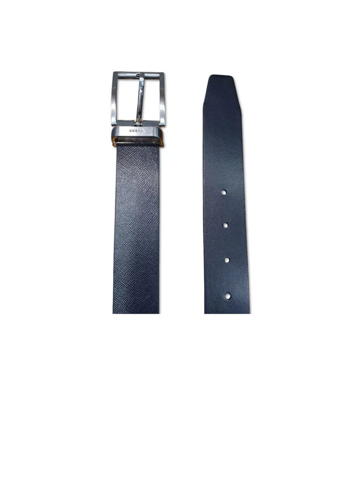 GUESS Cintura Uomo BUCAREST REV & ADJ BT H35 BMBRSE P5135 BEU BLU/BLU - Image 2