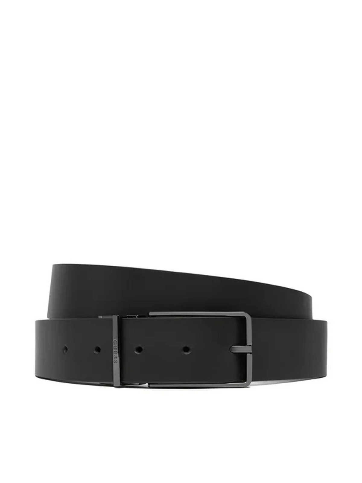 GUESS Cintura Uomo GIFT BELT + KEYRING GFBOXM P6104 DAB DARK BLACK - Image 2