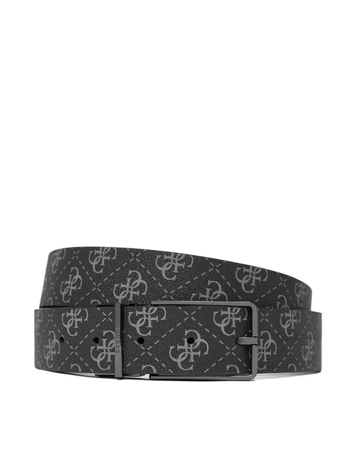 GUESS Cintura Uomo GIFT BELT + KEYRING GFBOXM P6104 DAB DARK BLACK - Image 6