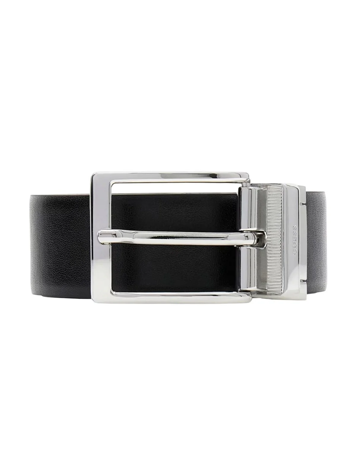 GUESS Cintura Uomo MILANO ADJ & REV H35 BM7866 P6135 BLA BLACK - Image 3