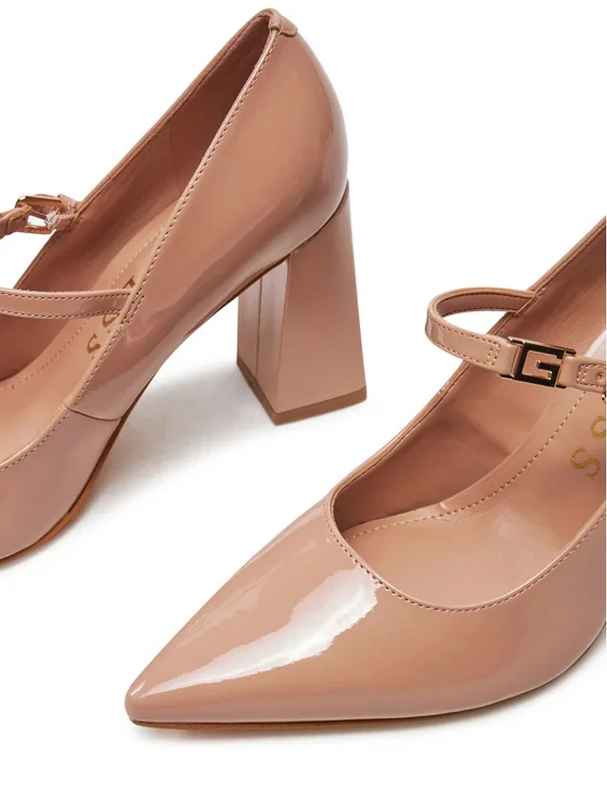 GUESS Décolleté Donna Barrial FLFBRR PAF08 NUDE Beige - Image 5