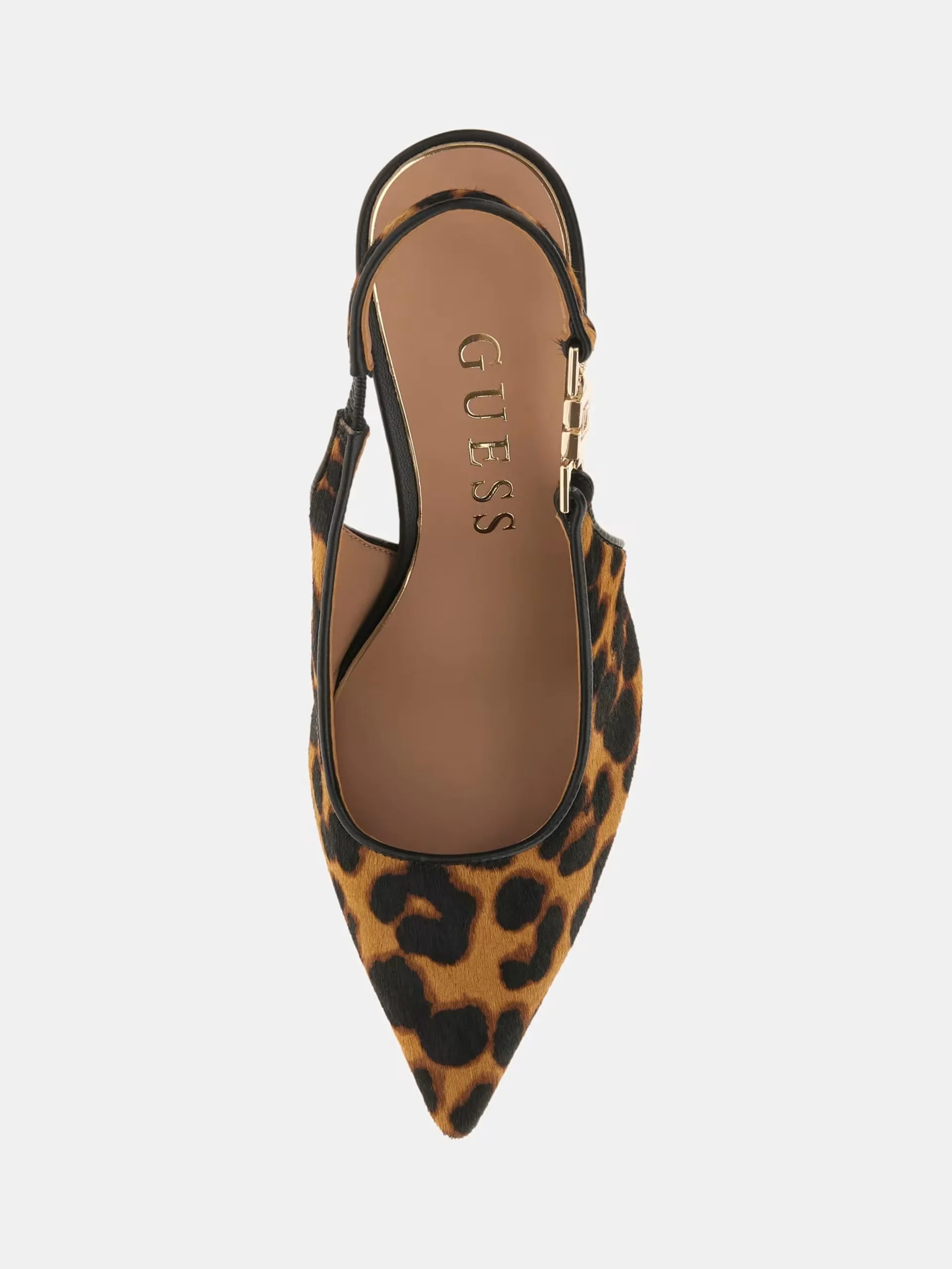 GUESS Décolleté Donna NASSHALY FLTNSH LEP05 TAN TAN - Image 4