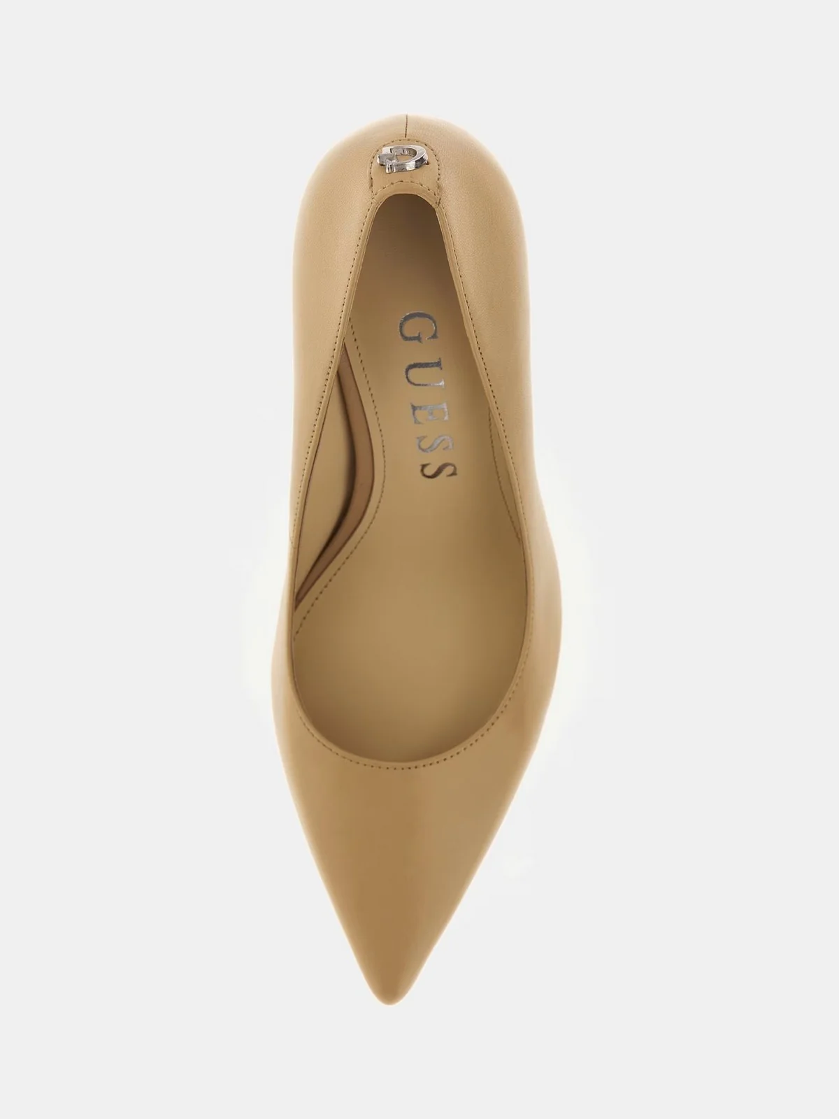 GUESS Décolleté Donna Rica7 FLPRC7 LEA03 SAND Beige - Image 3