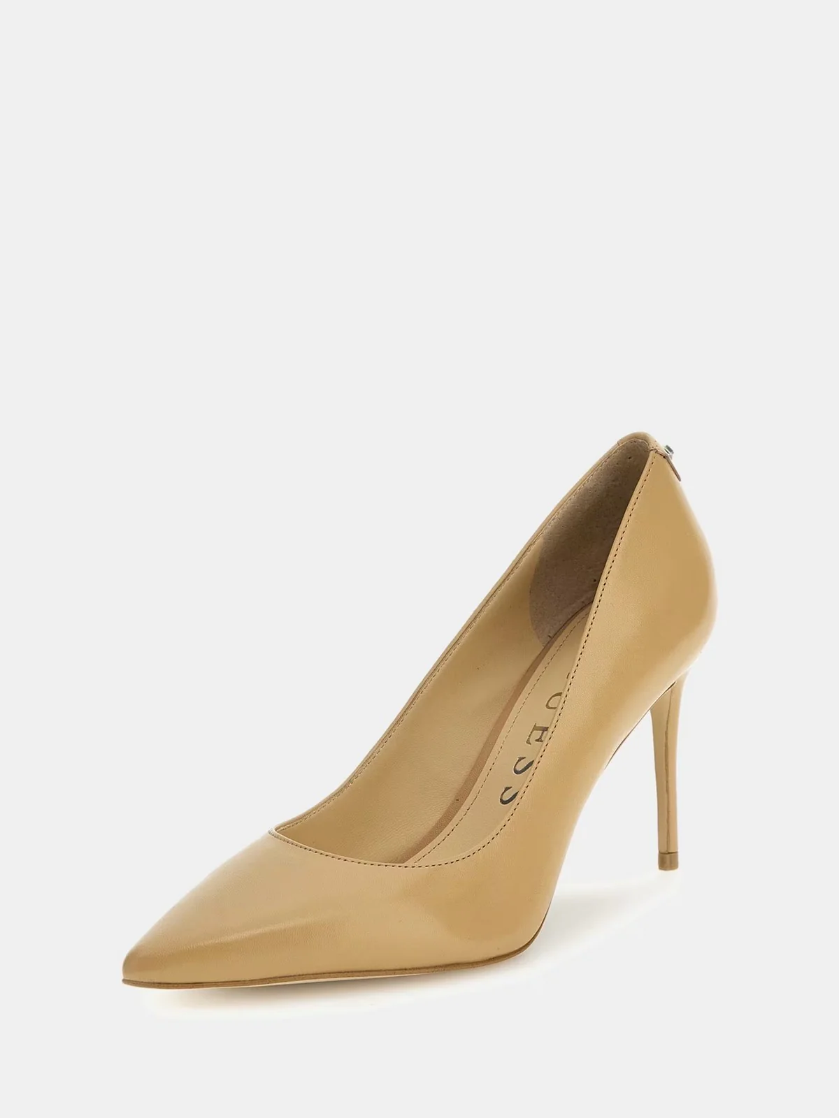 GUESS Décolleté Donna Rica7 FLPRC7 LEA03 SAND Beige - Image 4