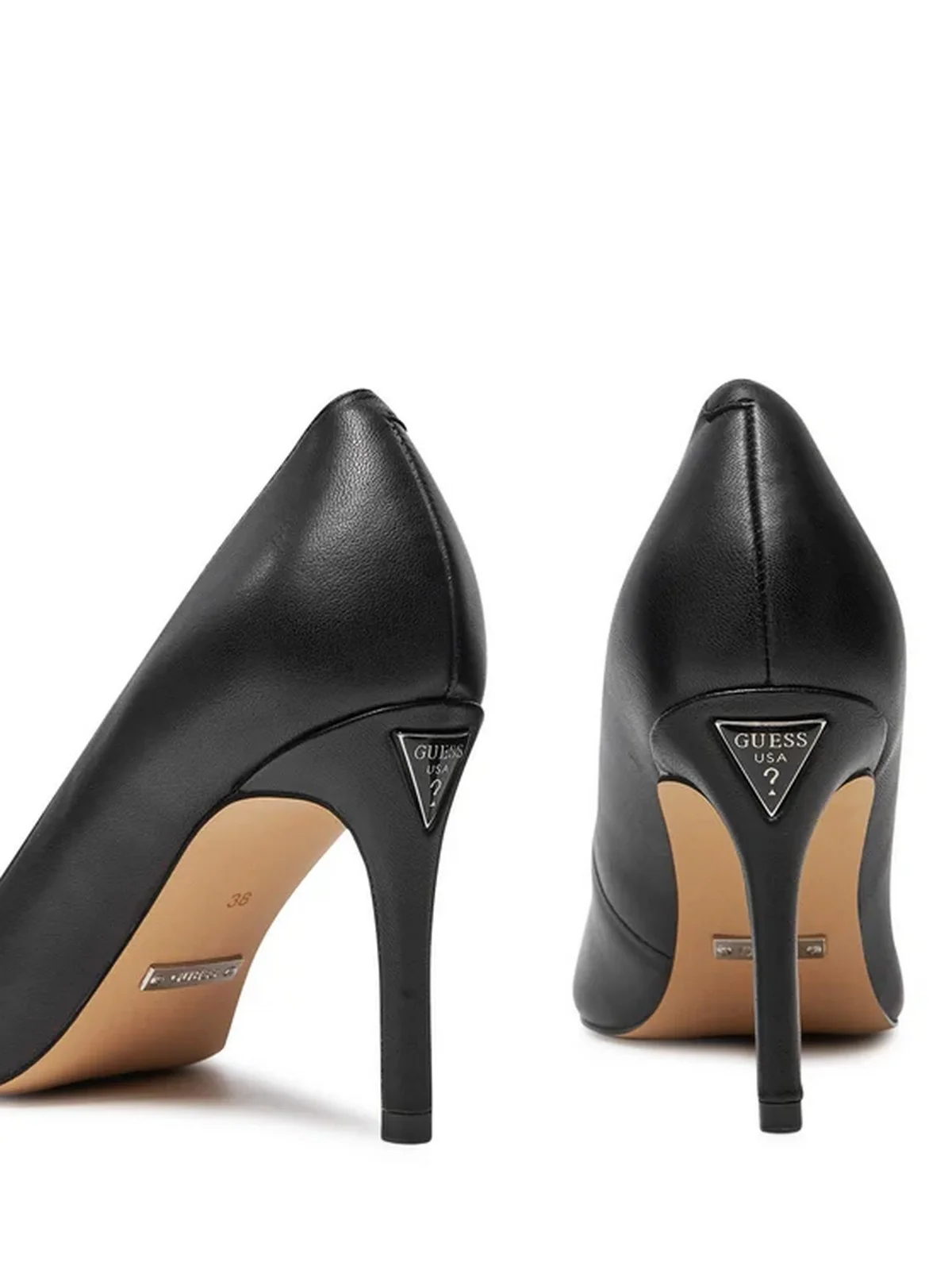 GUESS Décolleté Donna Rippy2 FLFRPP LEA08 BLACK Nero - Image 5