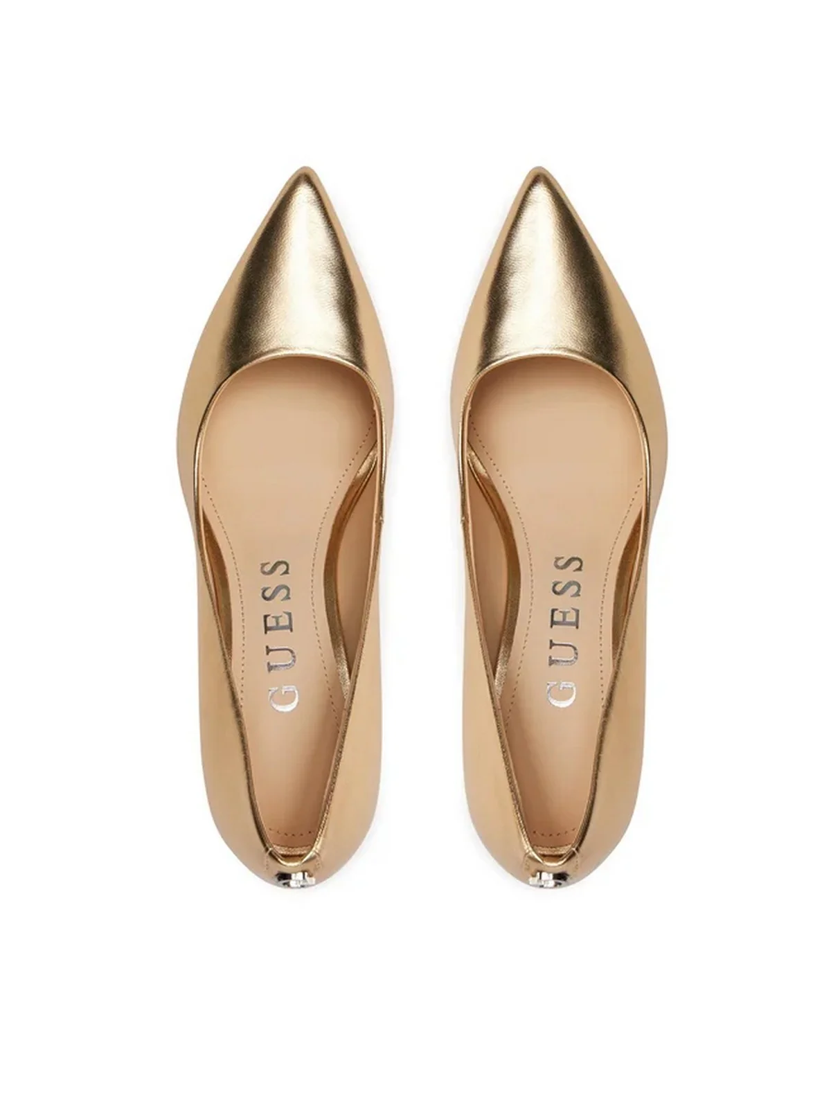 GUESS Décolleté Donna Sabalia6 FLPSB6 LEM08 GOLD Oro - Image 5