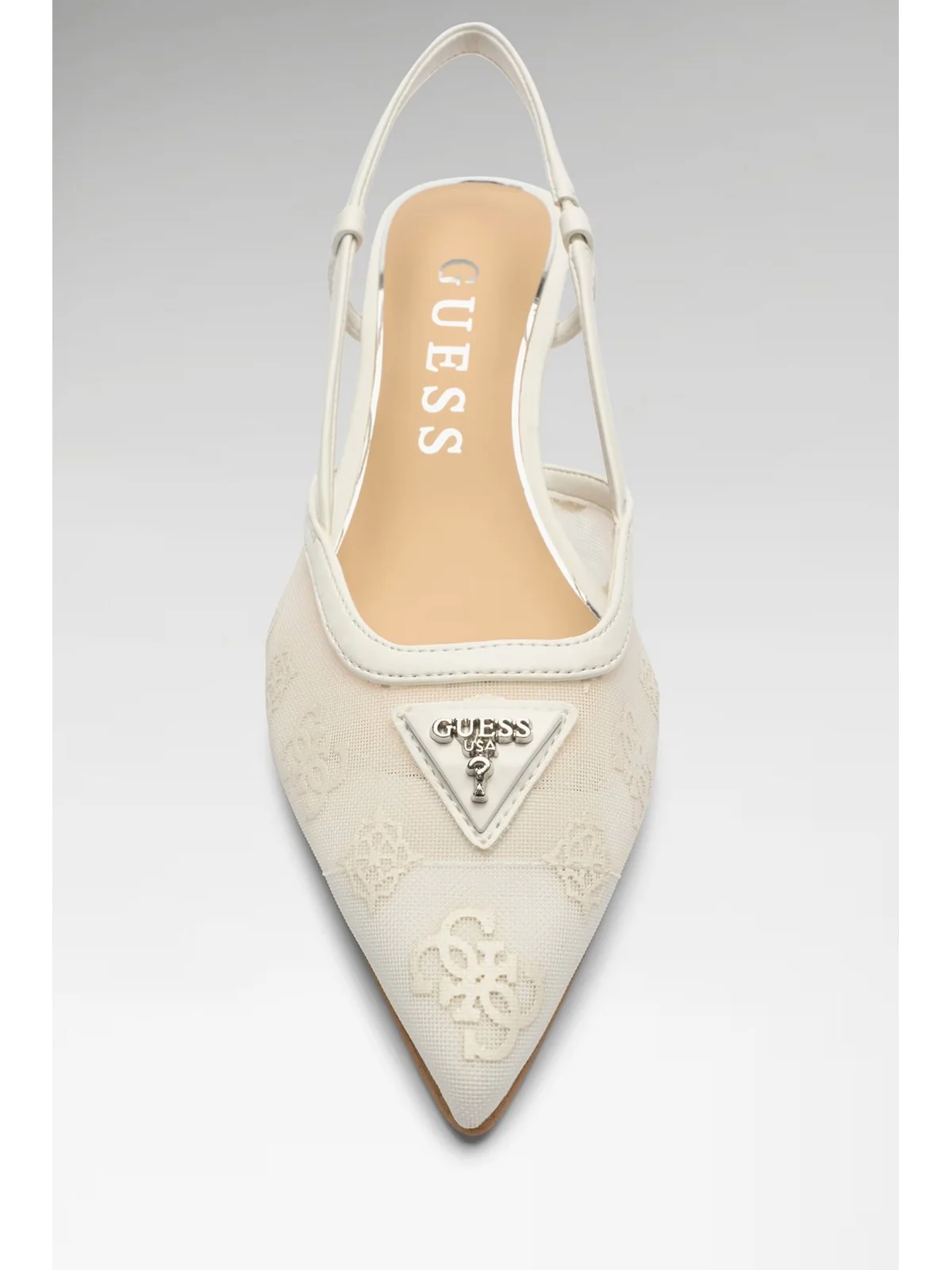 GUESS Décolleté Donna YANNO FLJYNO FAB05 WHITE WHITE - Image 3