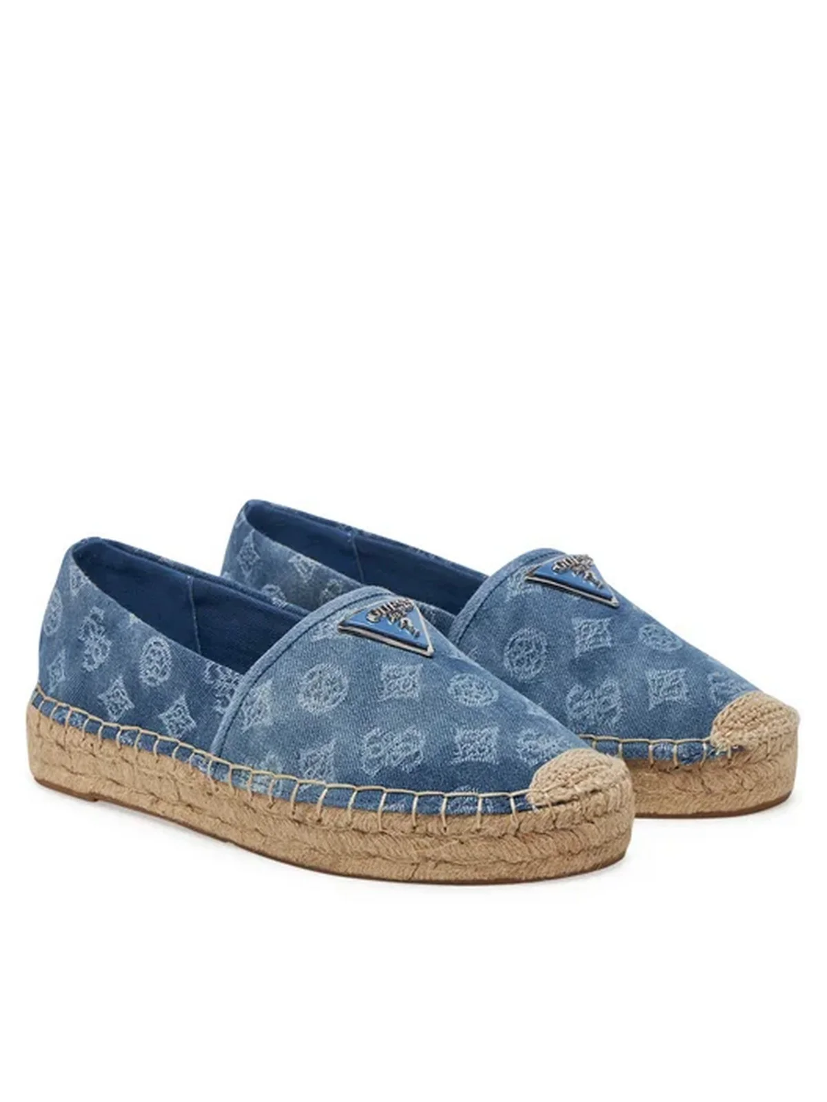 GUESS Espadrillas Donna JOLANDON FLJDNN DEN14 BLUE Blu - Image 2