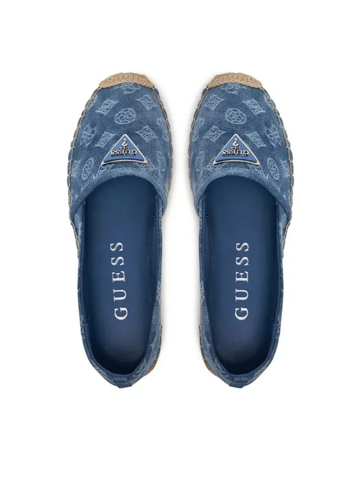 GUESS Espadrillas Donna JOLANDON FLJDNN DEN14 BLUE Blu - Image 4