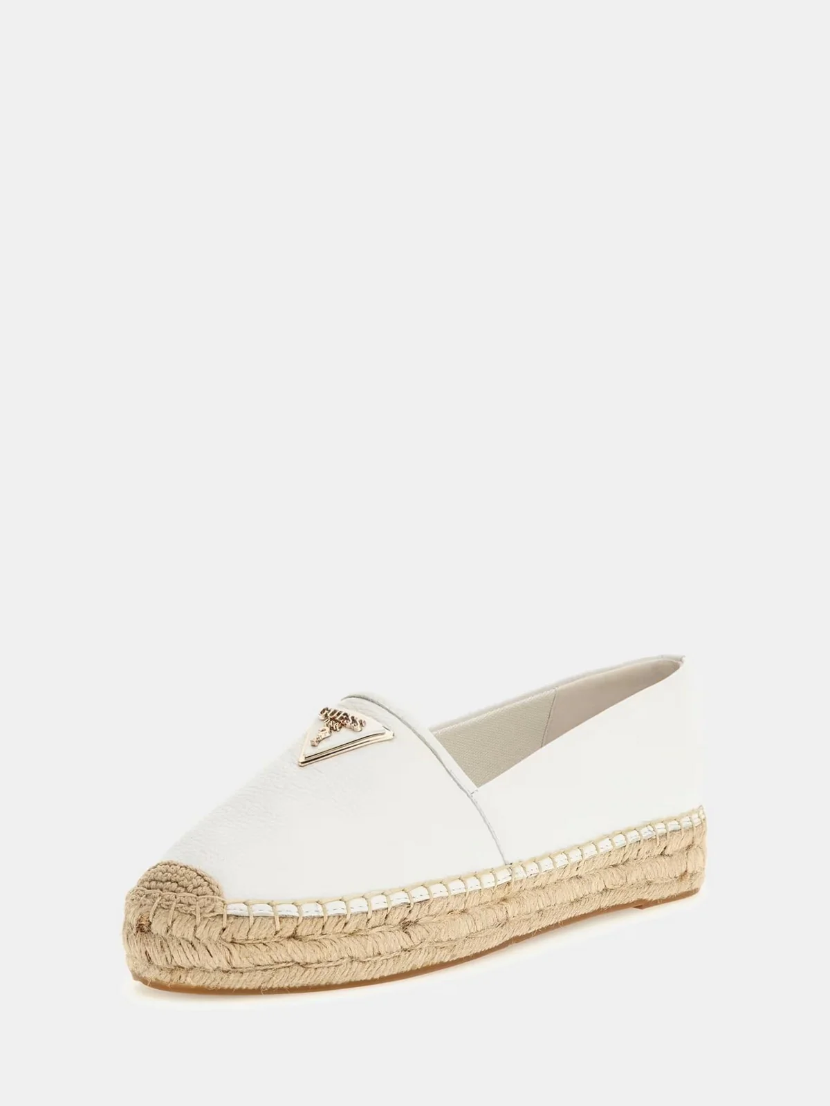 GUESS Espadrillas Donna JOLANDY FLJLND LEA14 WHITE Bianco - Image 2