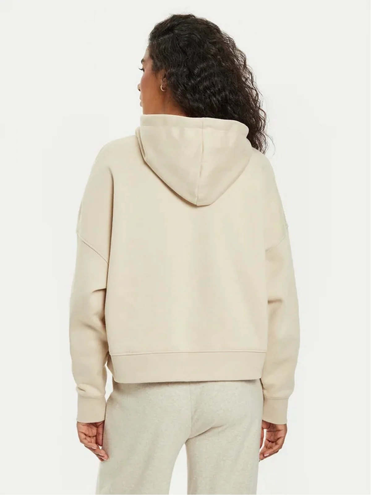 GUESS Felpa Donna HOODED ICON SWEATSHIRT W4BQ06 KB683 G1M5 Bianco - Image 3