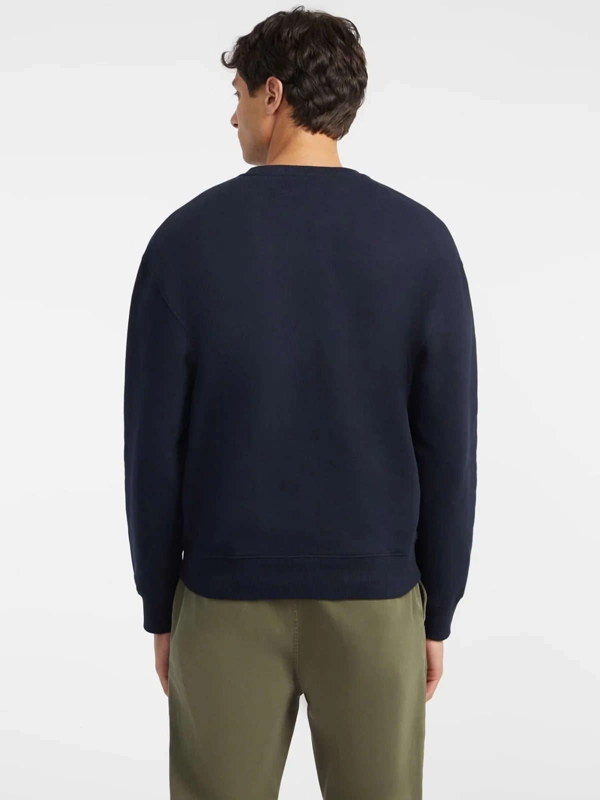GUESS Felpa Uomo GJ CN REG AMERICAN TRAD SWEAT M4YQ17 K9V31 A71W DARING OCEAN - Image 4