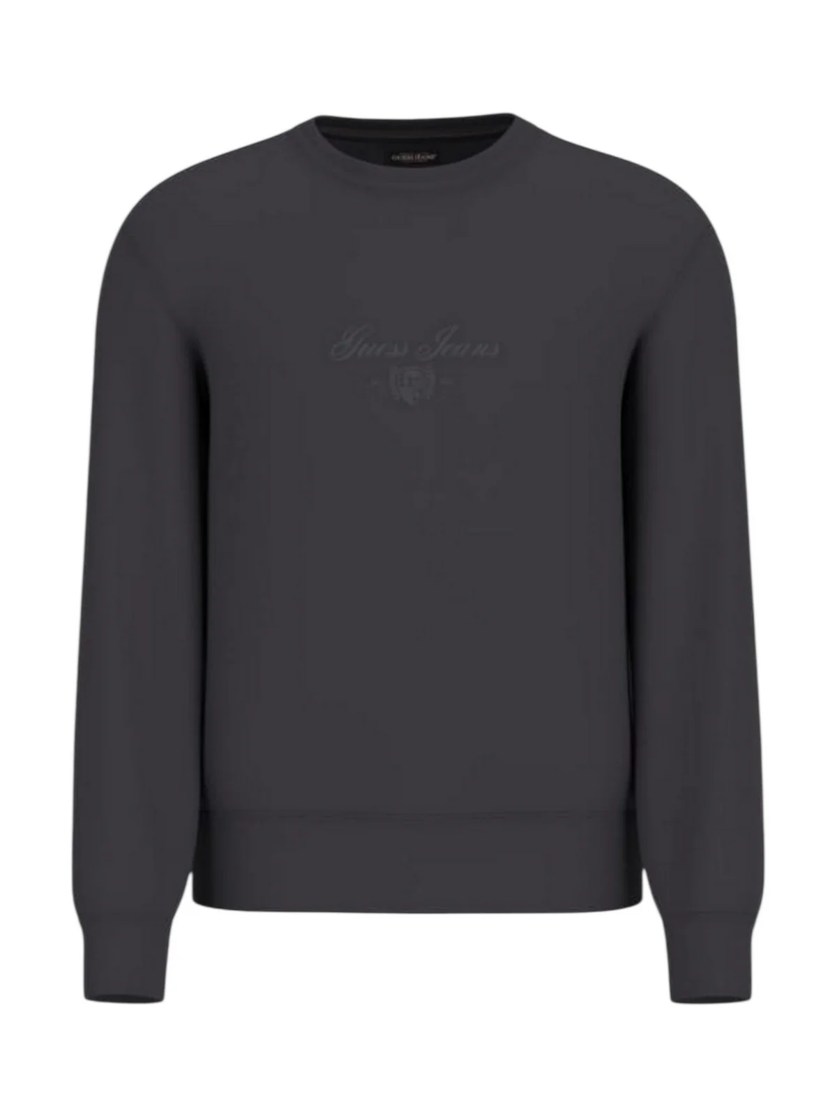 GUESS Felpa Uomo GJ SLIM SCRIPT CREWNECK M5BQ35 K9V31 JBLK Jet Black A996