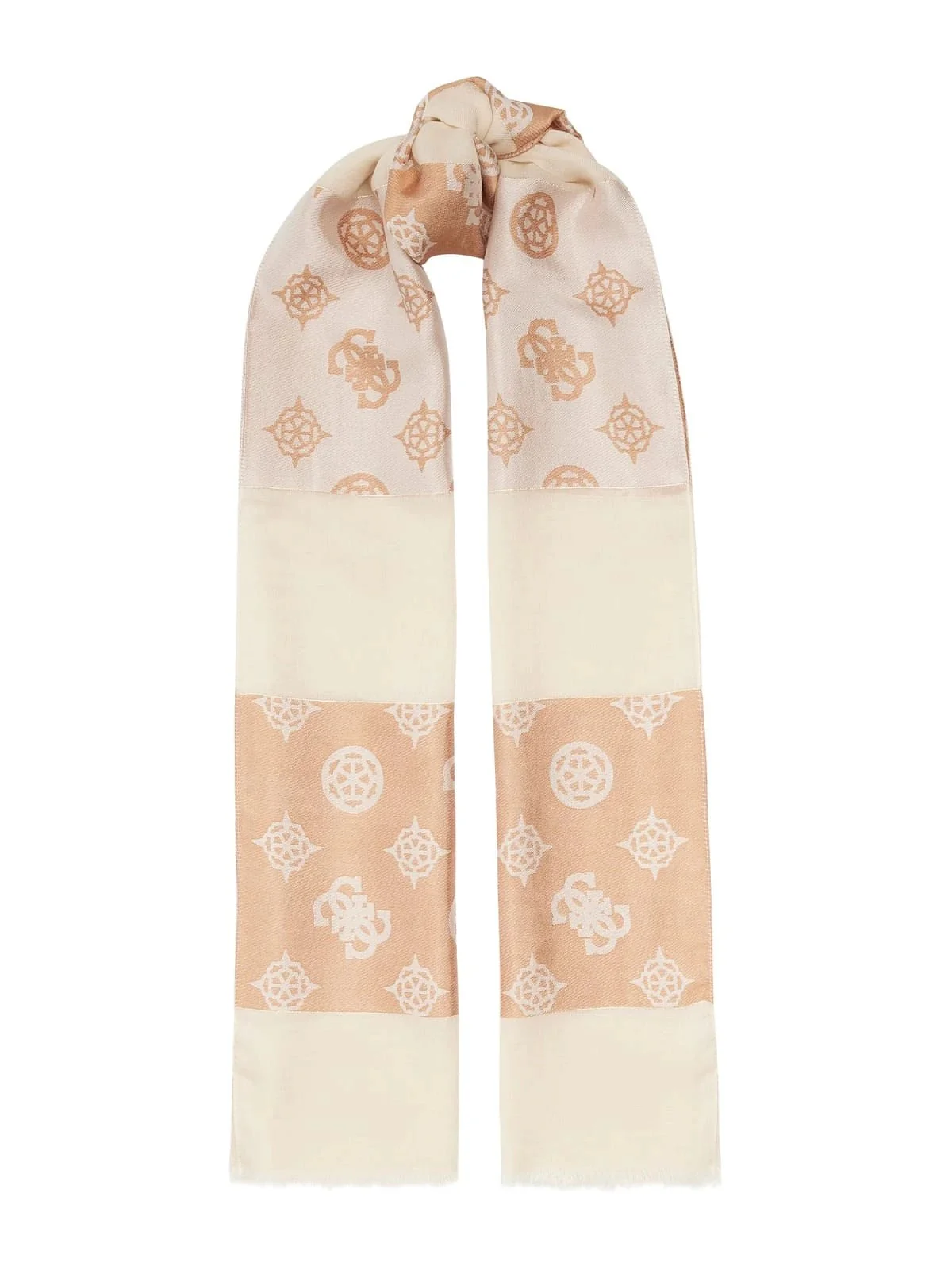 GUESS Foulard Donna CRESIDIA SCARF 50X180 AW5316 POL03 BEI Beige - Image 2