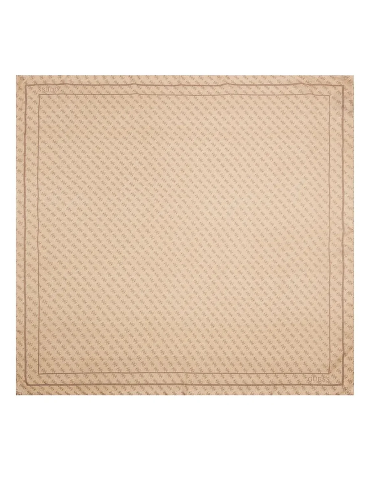 GUESS Foulard Donna G-James Logo Kefiah AW9986 SIL30 LTL Beige - Image 3