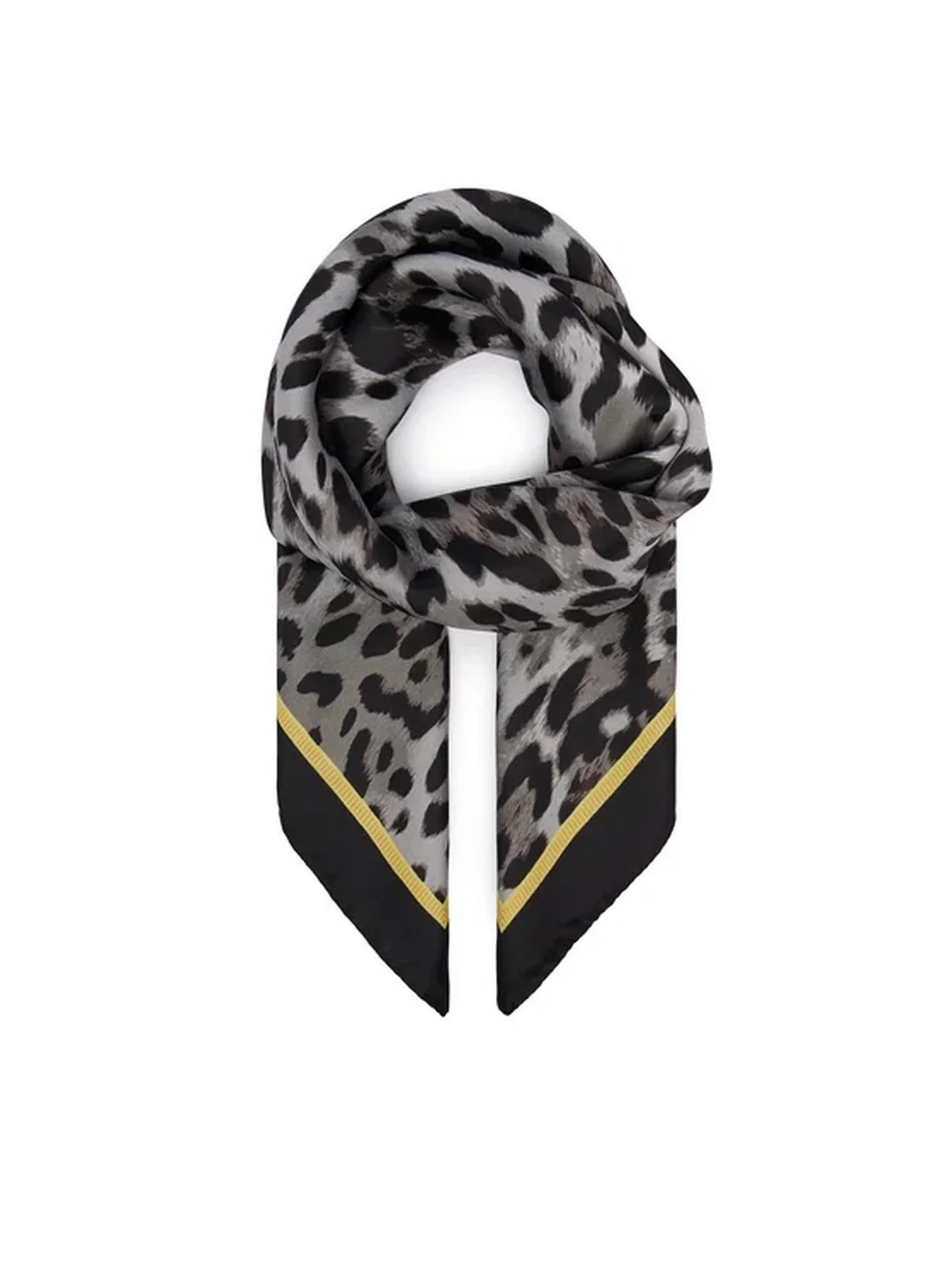 GUESS Foulard Donna MIMINA FOULARD 90X90 AW5376 SIL90 LEO LEOPARD - Image 3