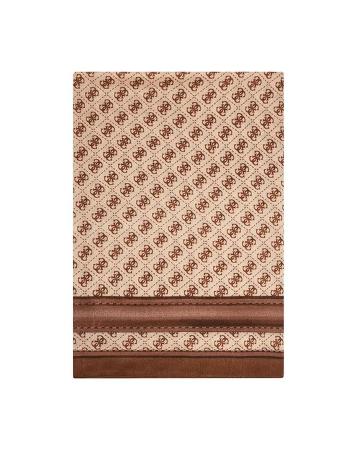 GUESS Foulard Donna NOELLE PRINTED SCARF 90X180 AW5413 POL03 LTL LATTE LOGO - Image 2