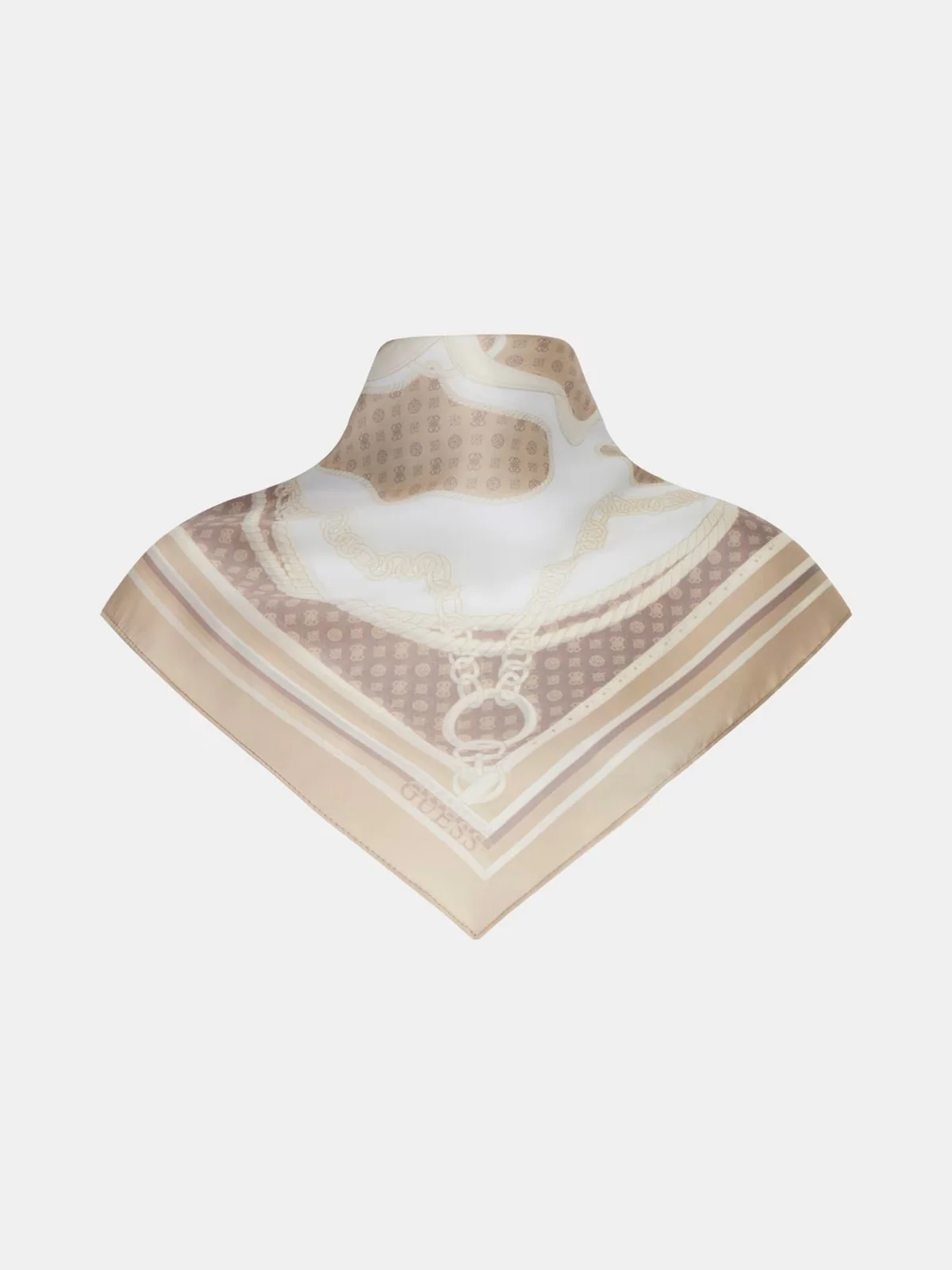 GUESS Foulard Donna PRINTED BANDANA 70 X 70 AW5489 POL03 DTT DESERT - Image 3