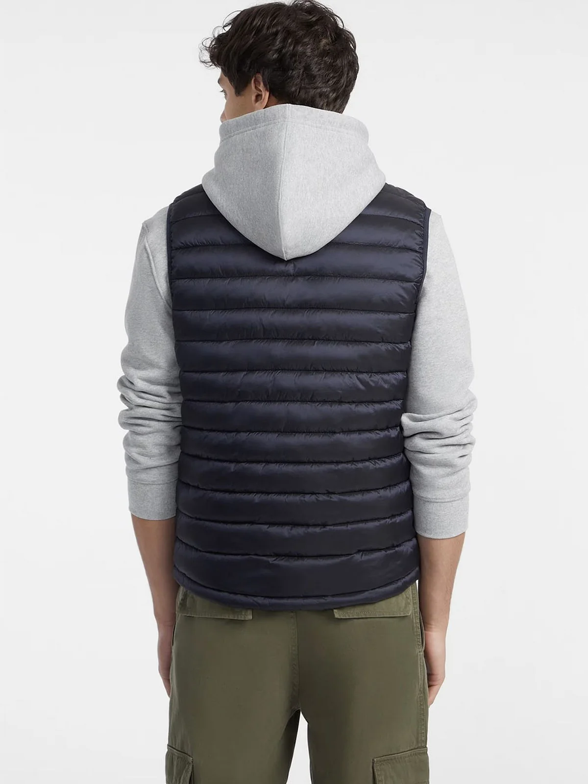 GUESS Gilet Uomo Gj Hooded Puffer Ves M4YN11 WG922 A71W Blu - Image 6