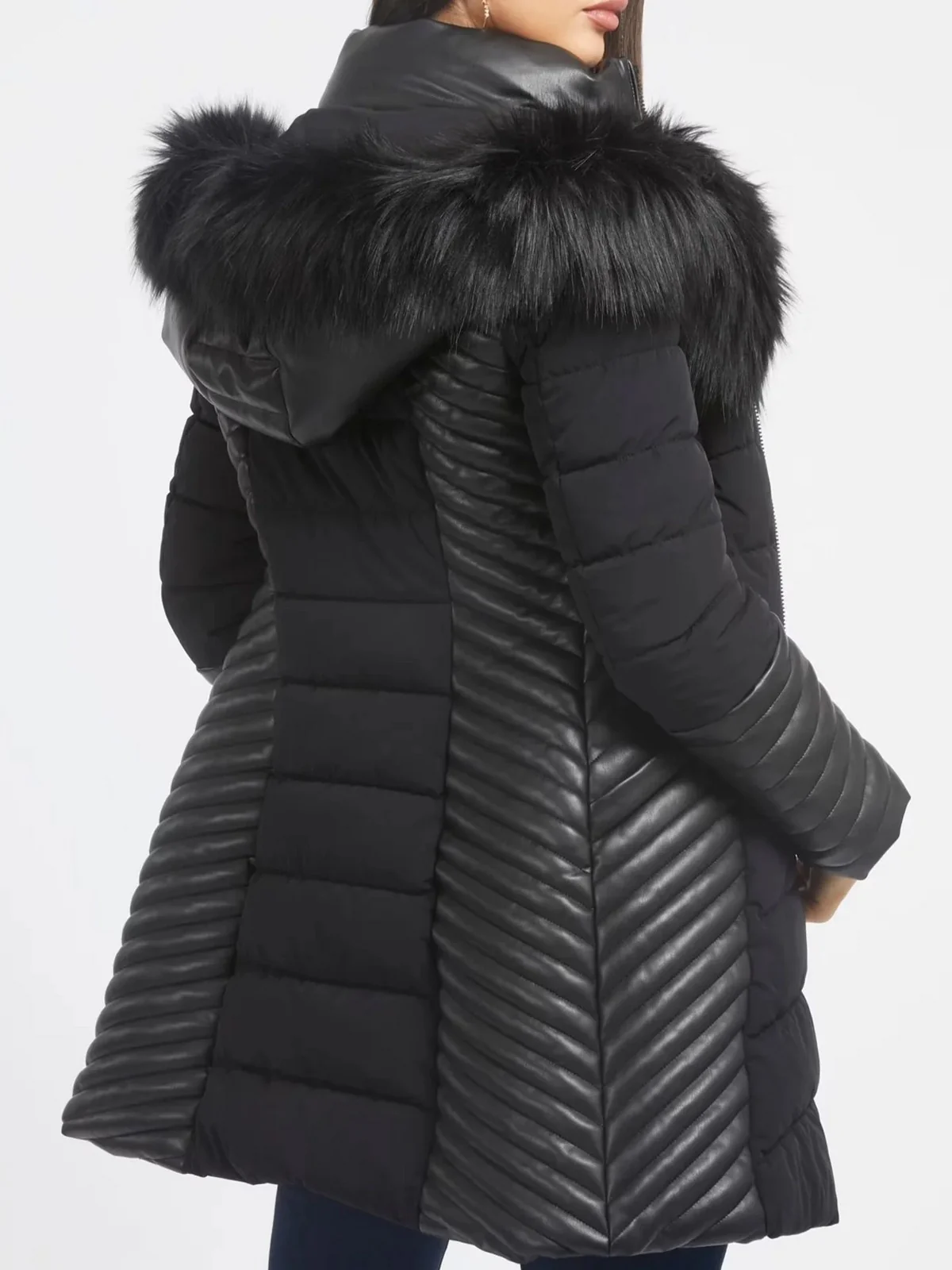 GUESS Giubbino Donna NEW OXANA JACKET W4BL61 WGLZ0 JBLK Jet Black A996 - Image 3