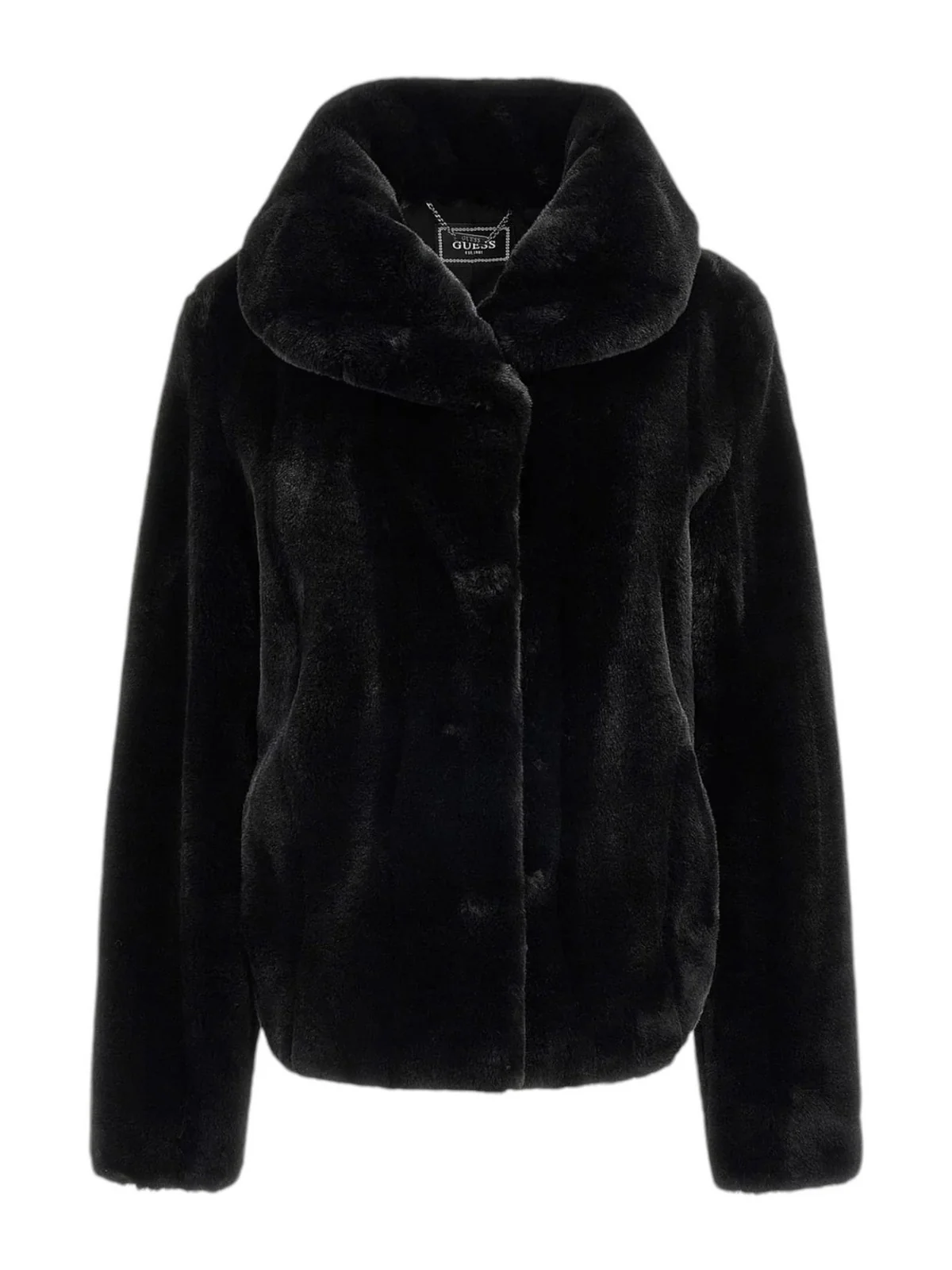 GUESS Giubbino Donna NEW SOPHY JACKET W0BL0N WDCH0 JBLK Jet Black A996