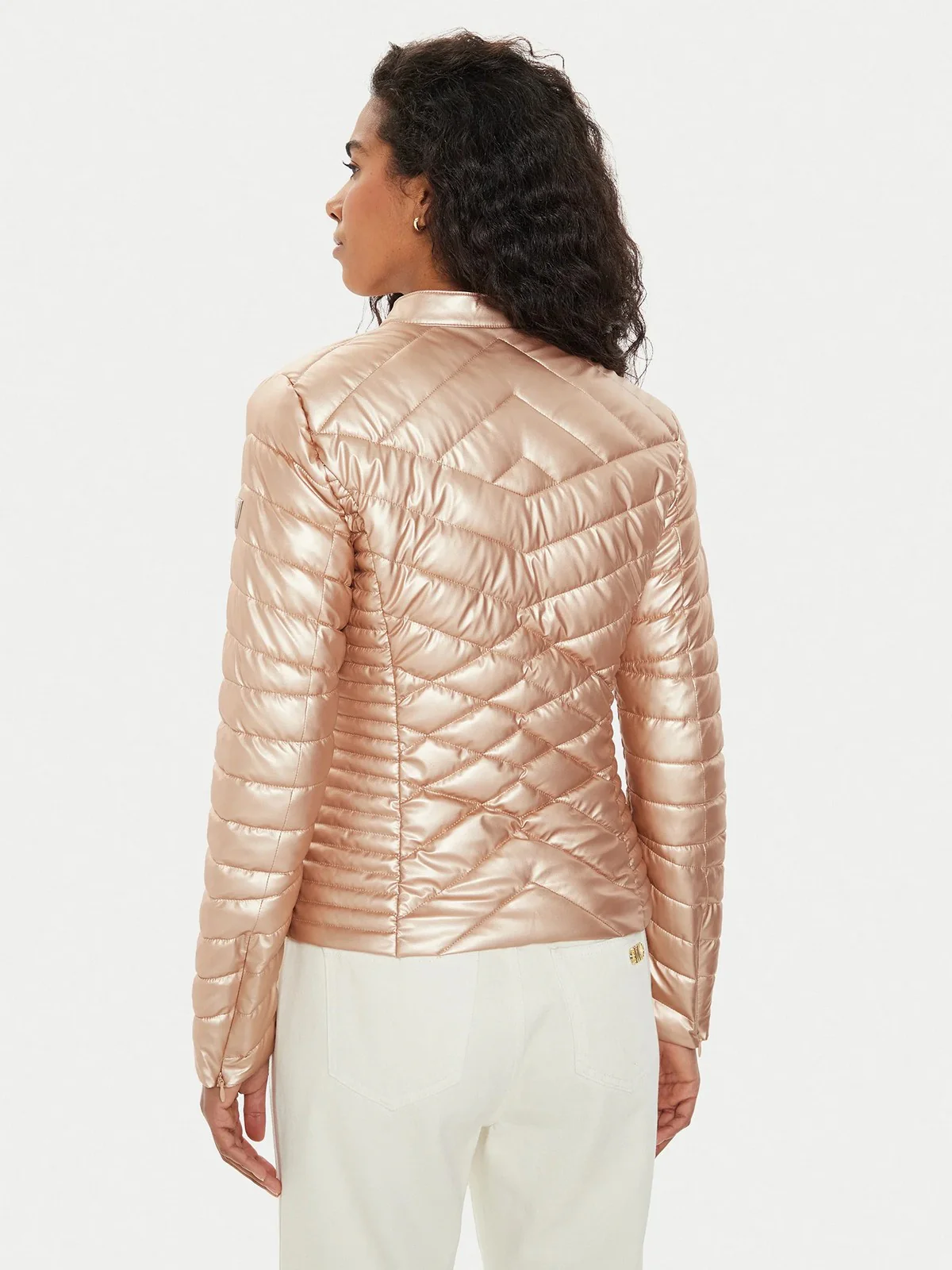 GUESS Giubbino Donna NEW VONA JACKET W4YL06 KCBV0 F6CK Rosa - Image 3