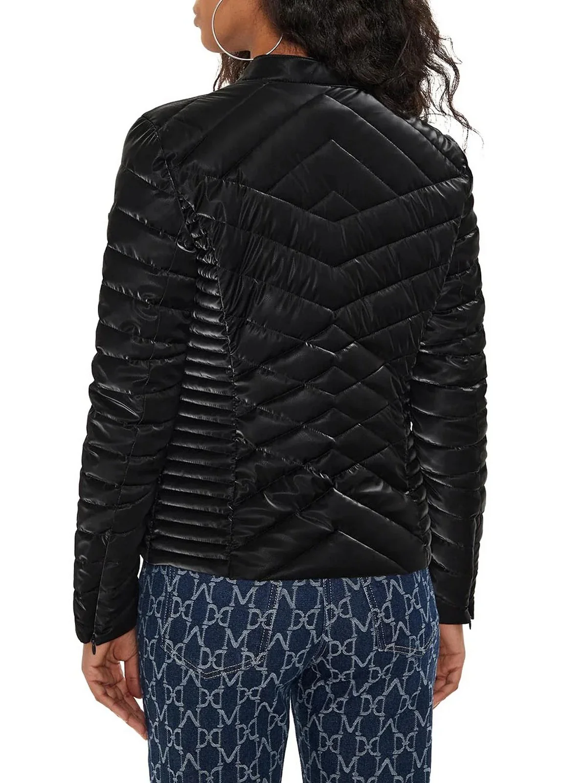 GUESS Giubbino Donna NEW VONA JACKET W4YL06 KCBV0 JBLK Nero - Image 3