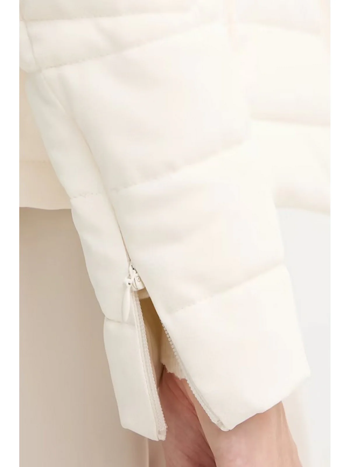 GUESS Giubbino Donna NEW VONA STRETCH JACKET W5YL13 WHDQ0 G9L9 MUTED STONE - Image 4