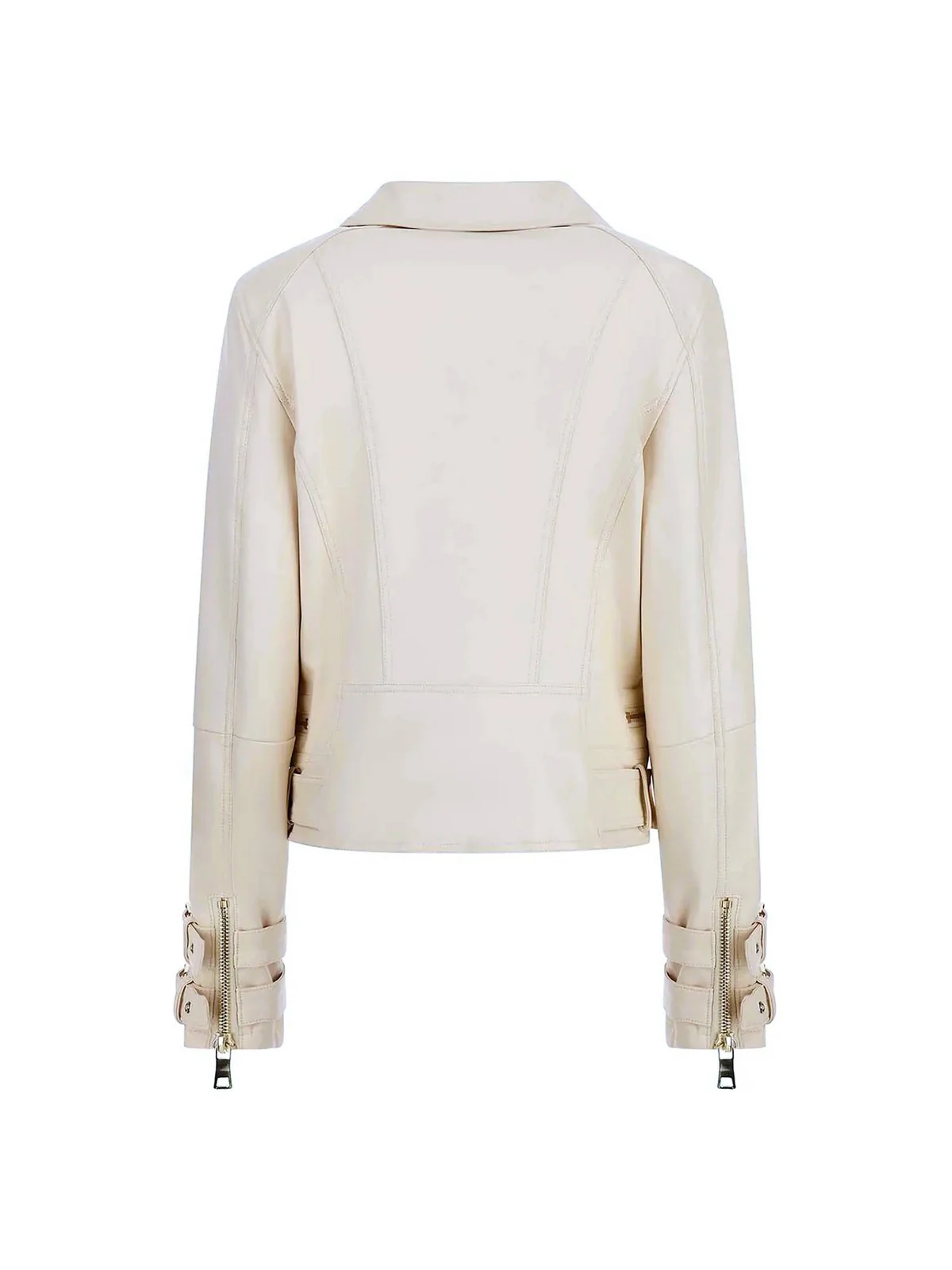 GUESS Giubbino Donna Olivia Moto Jacket W3BL93 K8S30 F1P5 Bianco - Image 2
