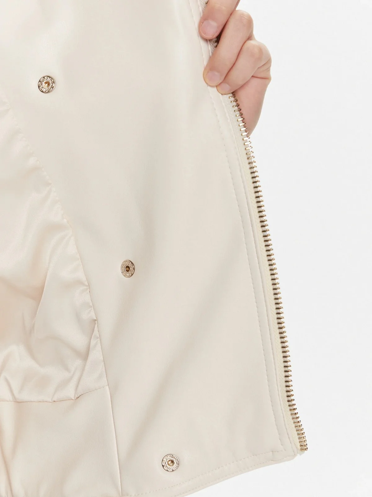 GUESS Giubbino Donna Olivia Moto Jacket W3BL93 K8S30 F1P5 Bianco - Image 7