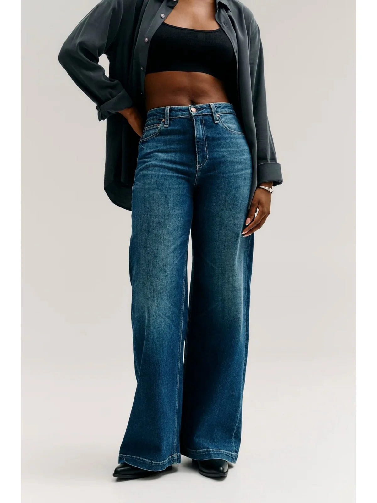 GUESS Jeans Donna BELLAGIO W6RA1C D6883 TPBE TULIP BELLE - Image 3