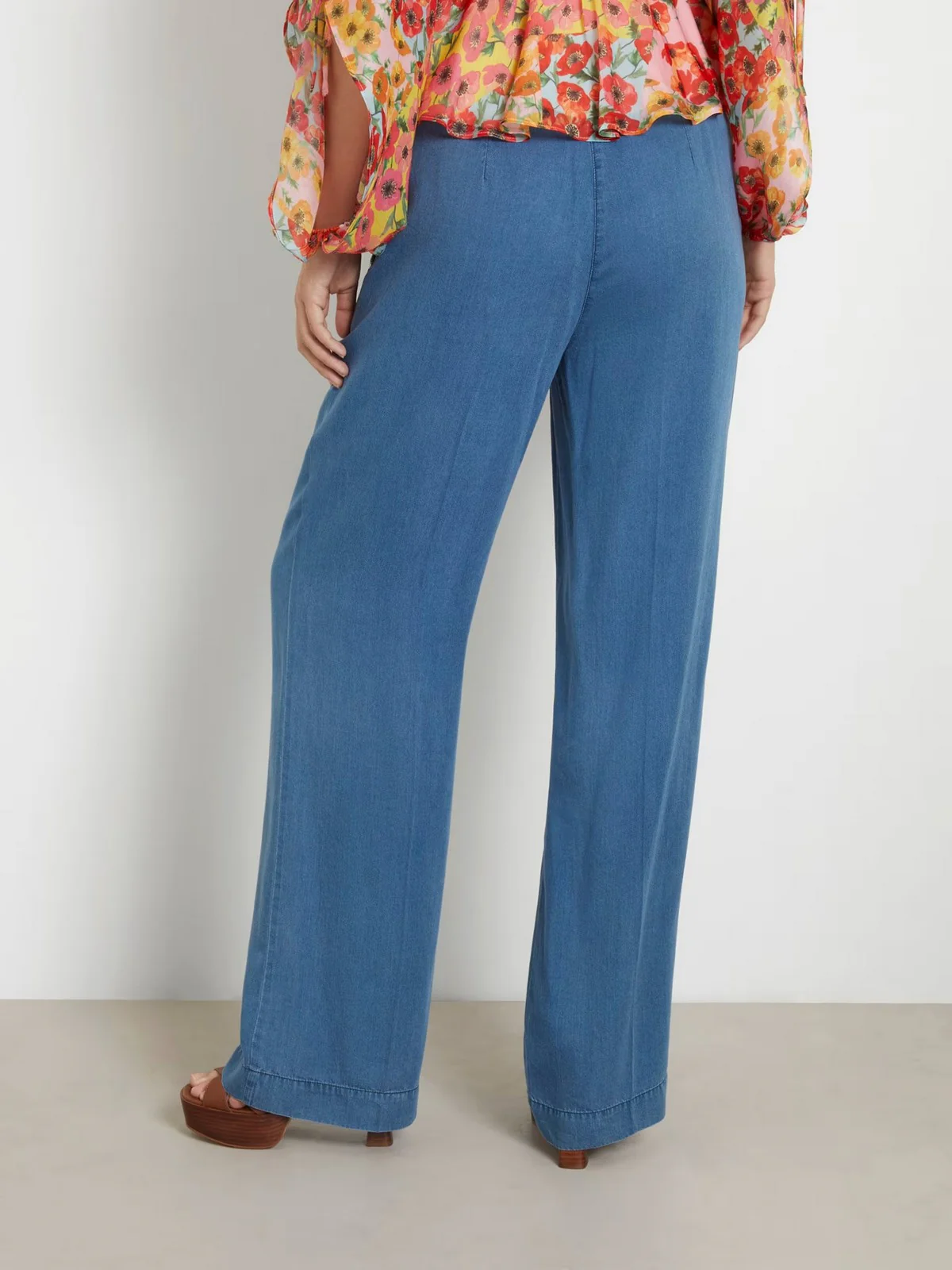 GUESS Jeans Donna Eliane Pant W4GA0N D5CD2 S0RT Blu - Image 3