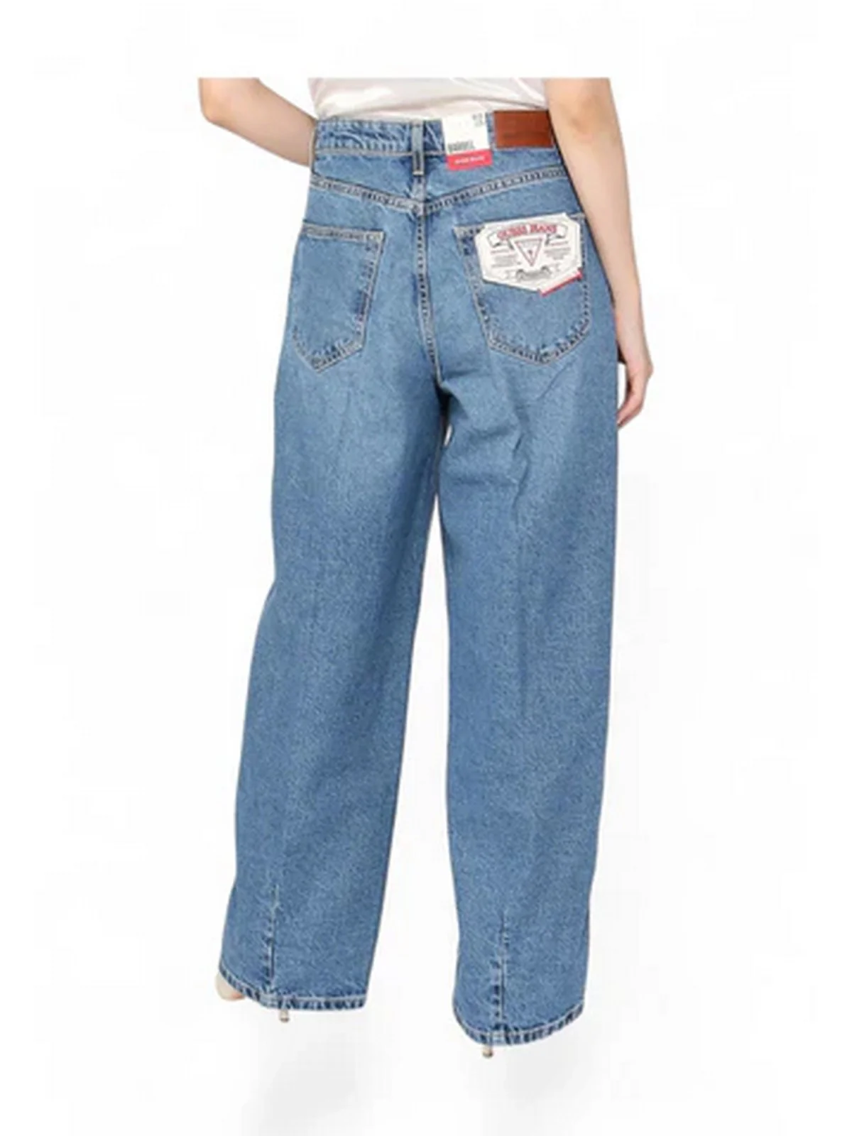 GUESS Jeans Donna GJ BARREL W5BA2X D5M47 GJUS GJ MEDIUM USED WASH - Image 2
