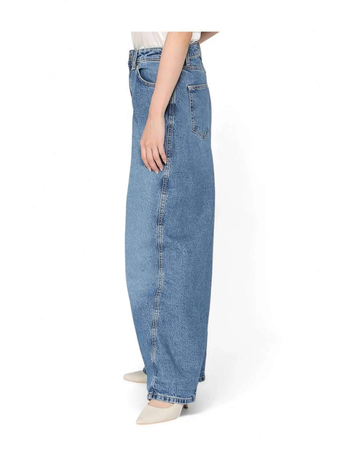 GUESS Jeans Donna GJ BARREL W5BA2X D5M47 GJUS GJ MEDIUM USED WASH - Image 3