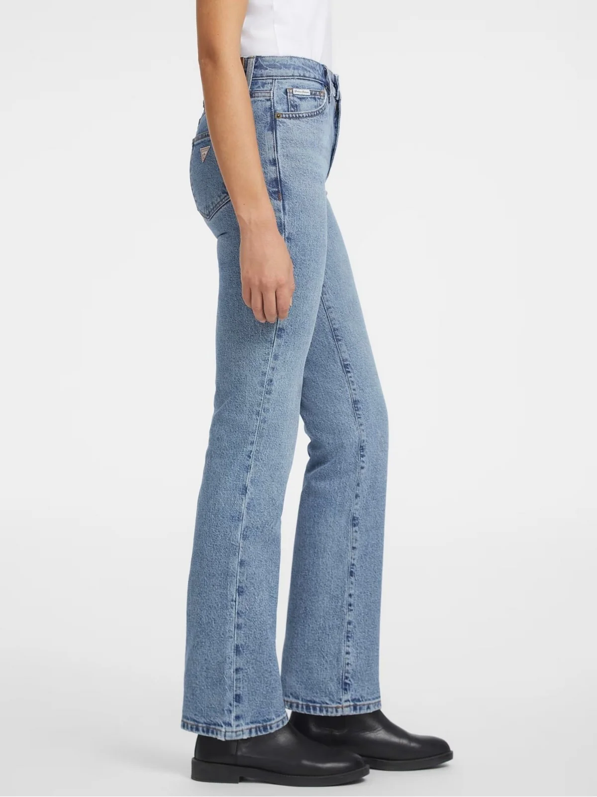 GUESS Jeans Donna GJ G08 MID RISE STRAIGHT W4YA98 D5CC5 GJLV GJ LIGHT VINTAGE WAS - Image 4