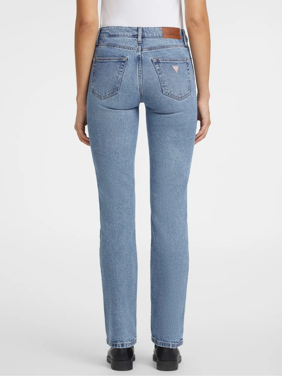 GUESS Jeans Donna GJ G08 MID RISE STRAIGHT W4YA98 D5CC5 GJLV GJ LIGHT VINTAGE WAS - Image 5