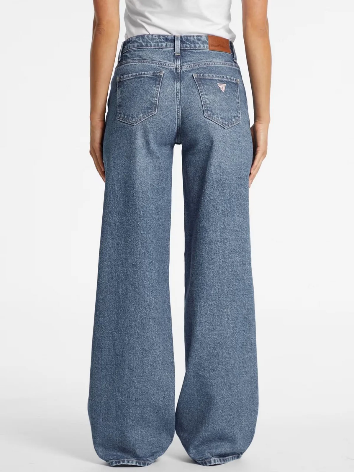 GUESS Jeans Donna GJ G11 WIDE LEG W4BA0Y D5CC4 GJUS GJ MEDIUM USED WASH - Image 10
