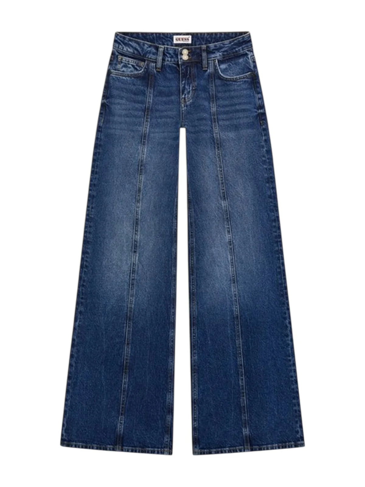 GUESS Jeans Donna GO FLARED W5BA3N D5M4U GOMR GO MEDIUM DARK MARBL