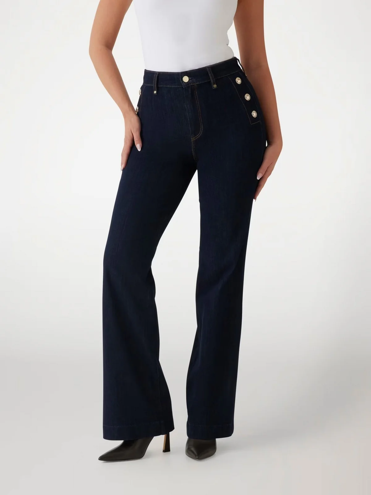 GUESS Jeans Donna NEW FAYE PANT W5RA0P D5PW1 BFIN BE FINE - Image 2