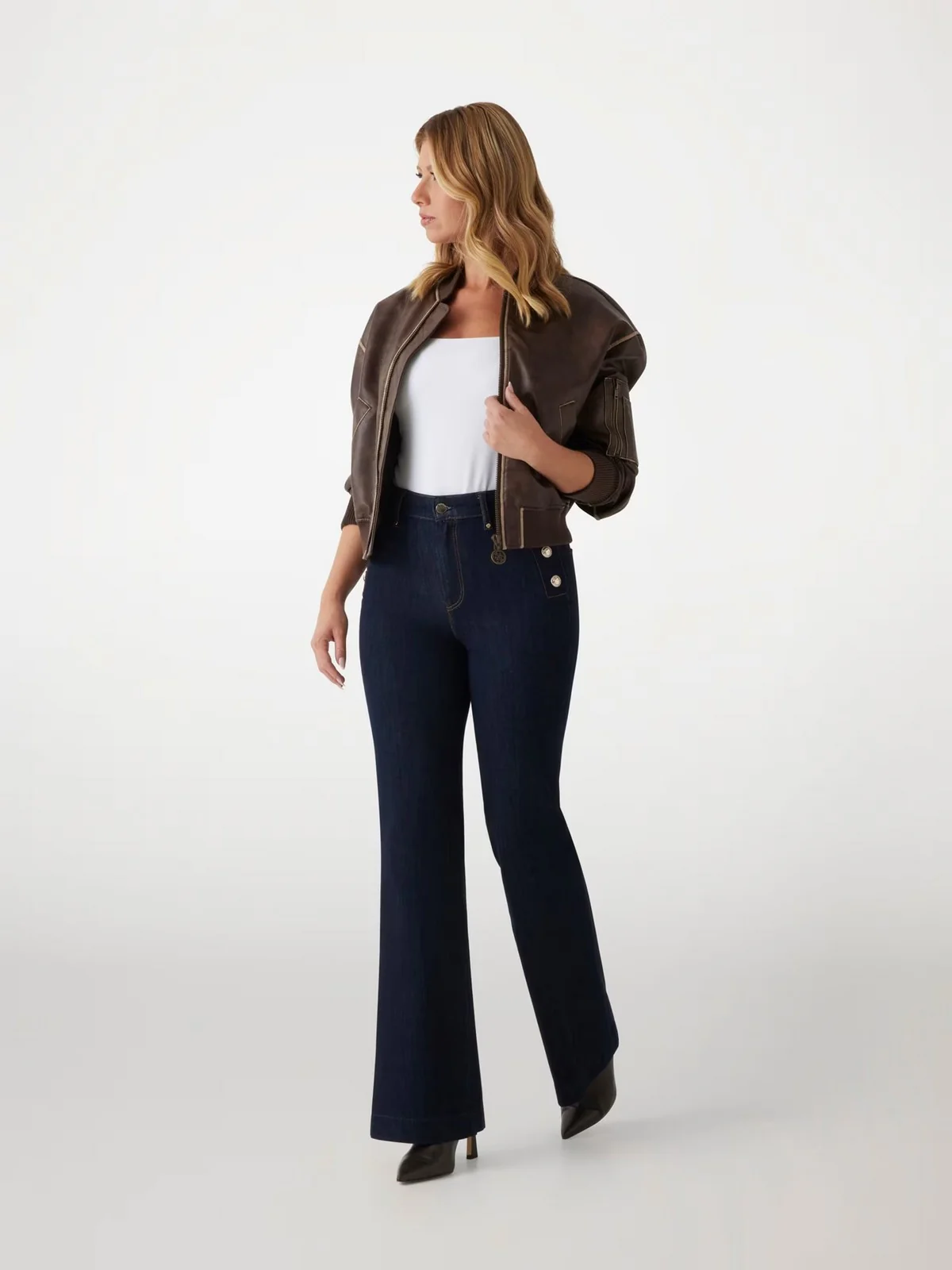GUESS Jeans Donna NEW FAYE PANT W5RA0P D5PW1 BFIN BE FINE - Image 3