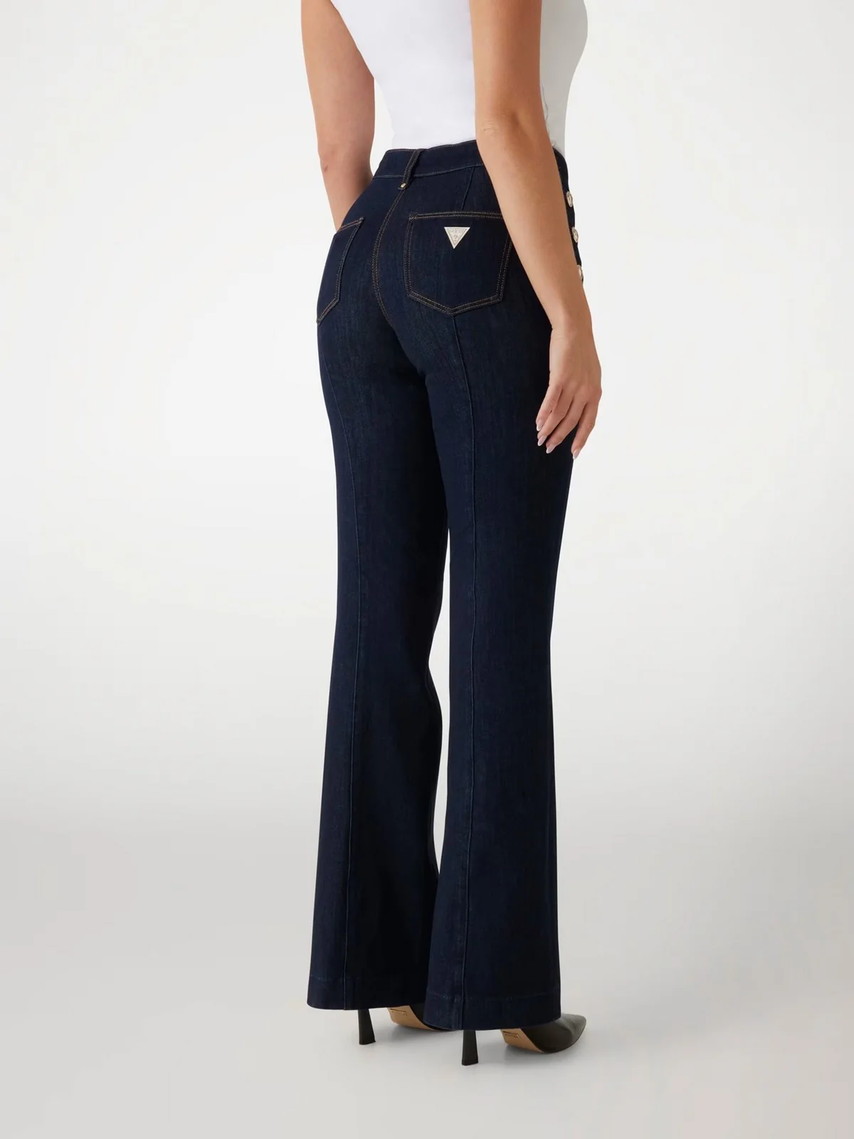 GUESS Jeans Donna NEW FAYE PANT W5RA0P D5PW1 BFIN BE FINE - Image 4