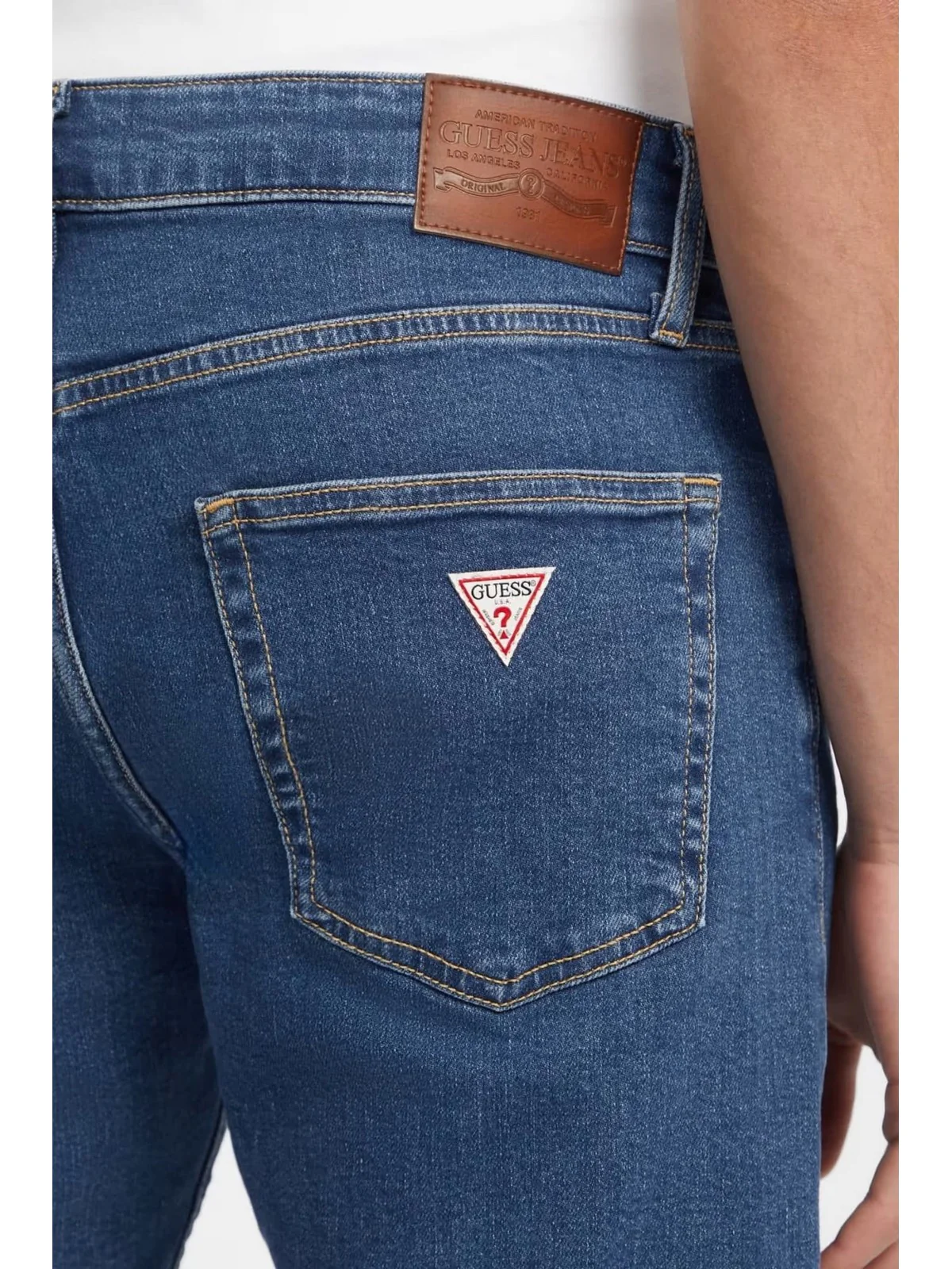 GUESS Jeans Uomo GJ G14 SLIM M4YA1C D5DM2 VARM GJ VARANE MEDIUM WAS - Image 7