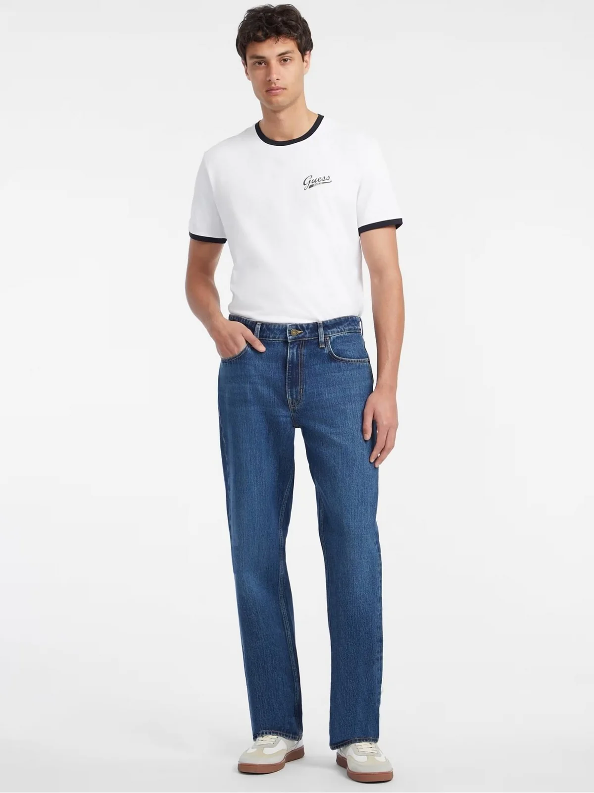 GUESS Jeans Uomo Gj G18 Relaxed M4YAB3 D5EJ1 GJWM Blu - Image 2