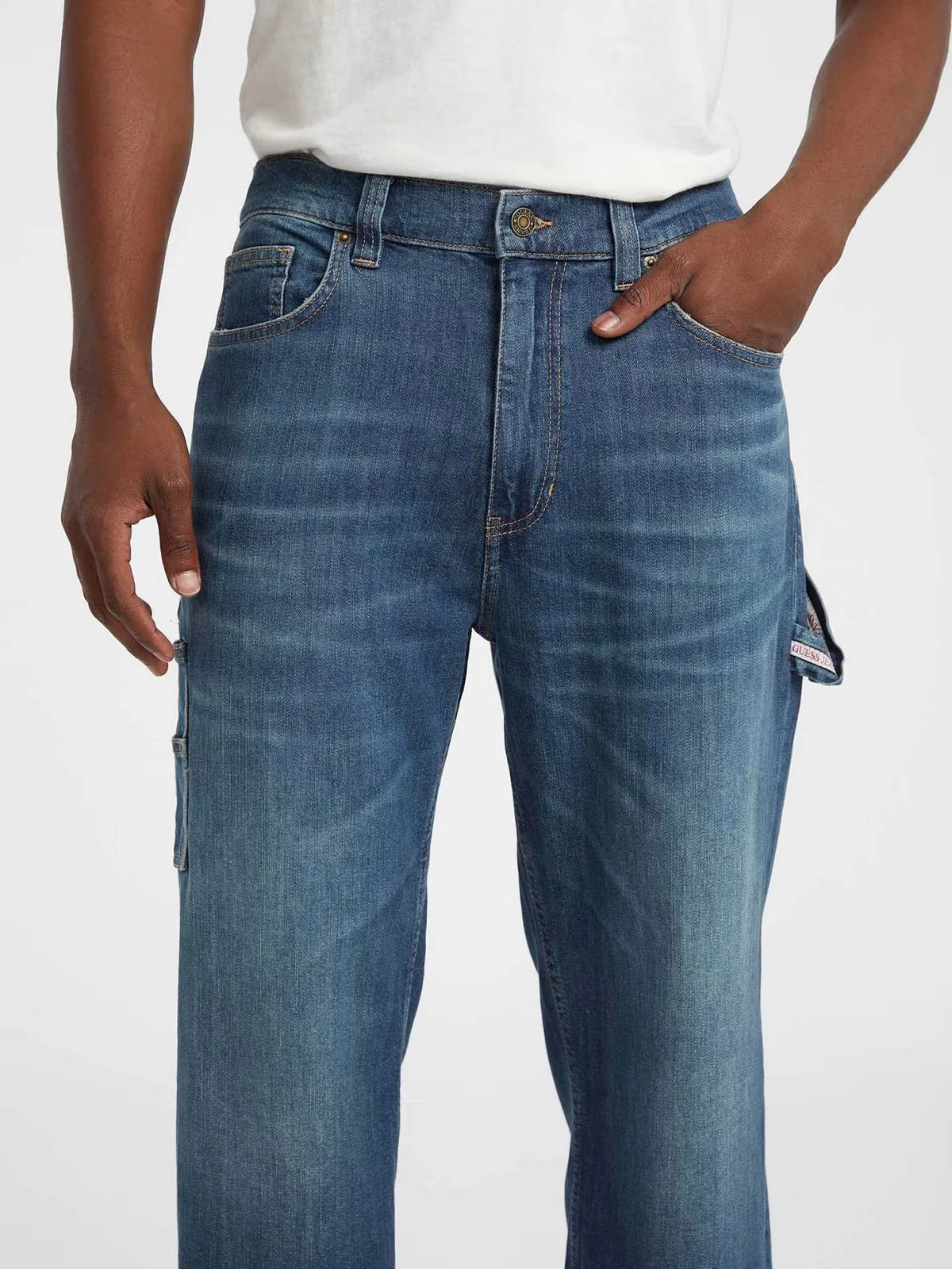 GUESS Jeans Uomo GJ G19 CARPENTER M5BA0D D002C GJEW GJ EPIC VINTAGE MEDI - Image 4