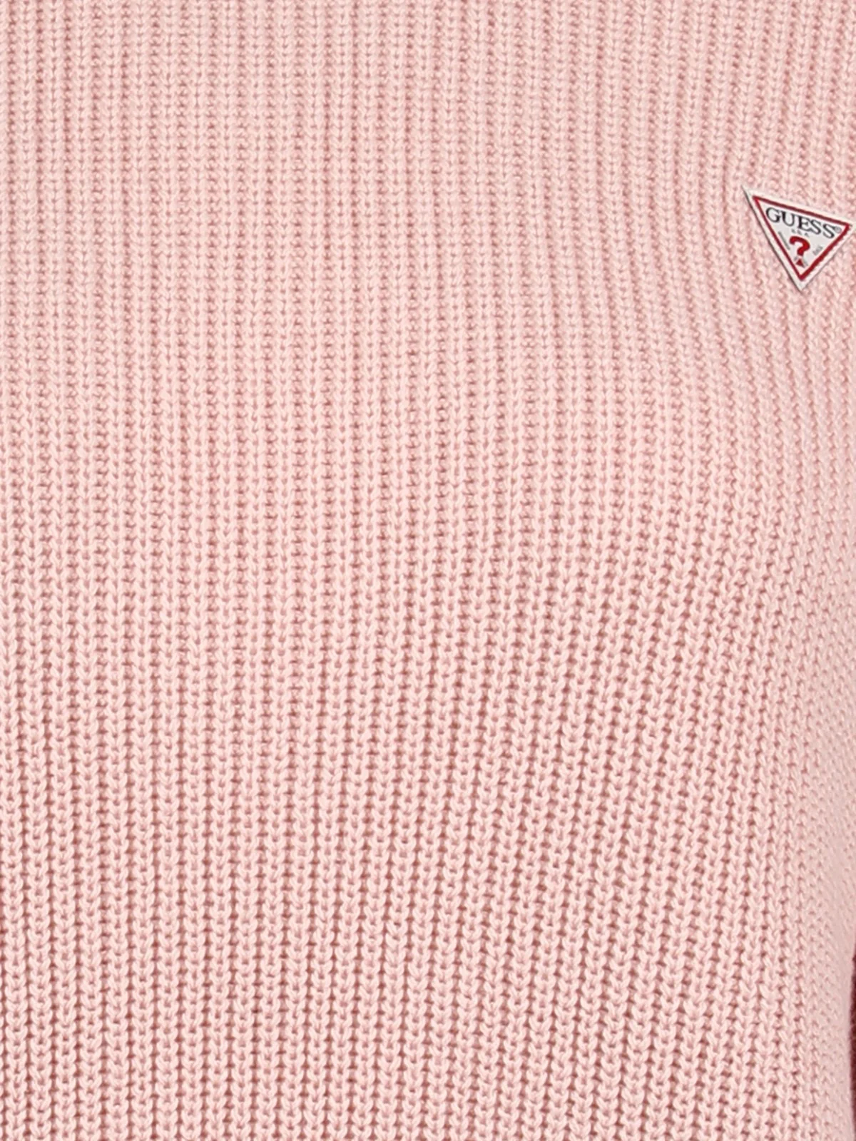 GUESS Maglione Donna GJ LS CN MINI TRIANGLE SWTR W4BR08 Z3HM1 G6R4 BLUSH COTTON - Image 3